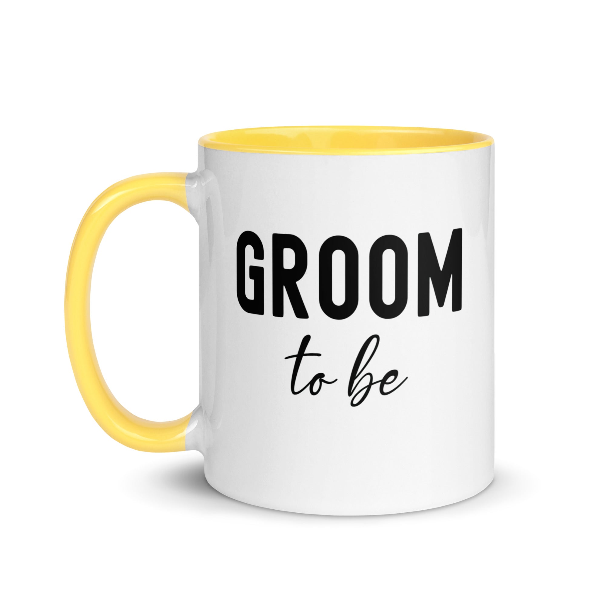 Mug with Color Inside | Groom to be