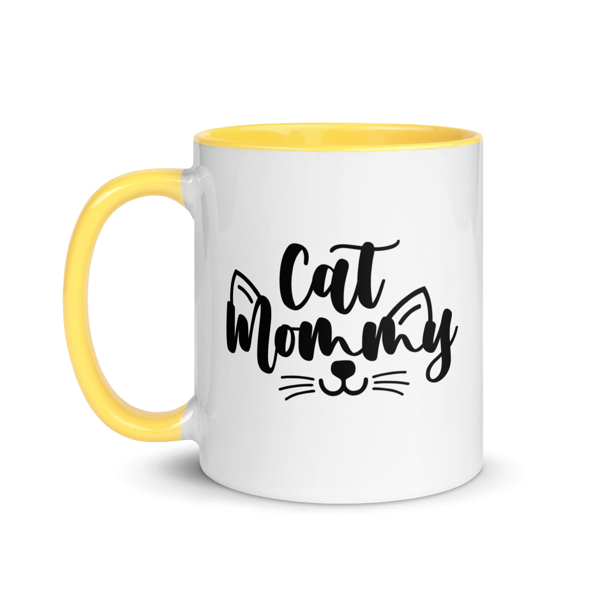 Mug with Color Inside | Cat Mommy