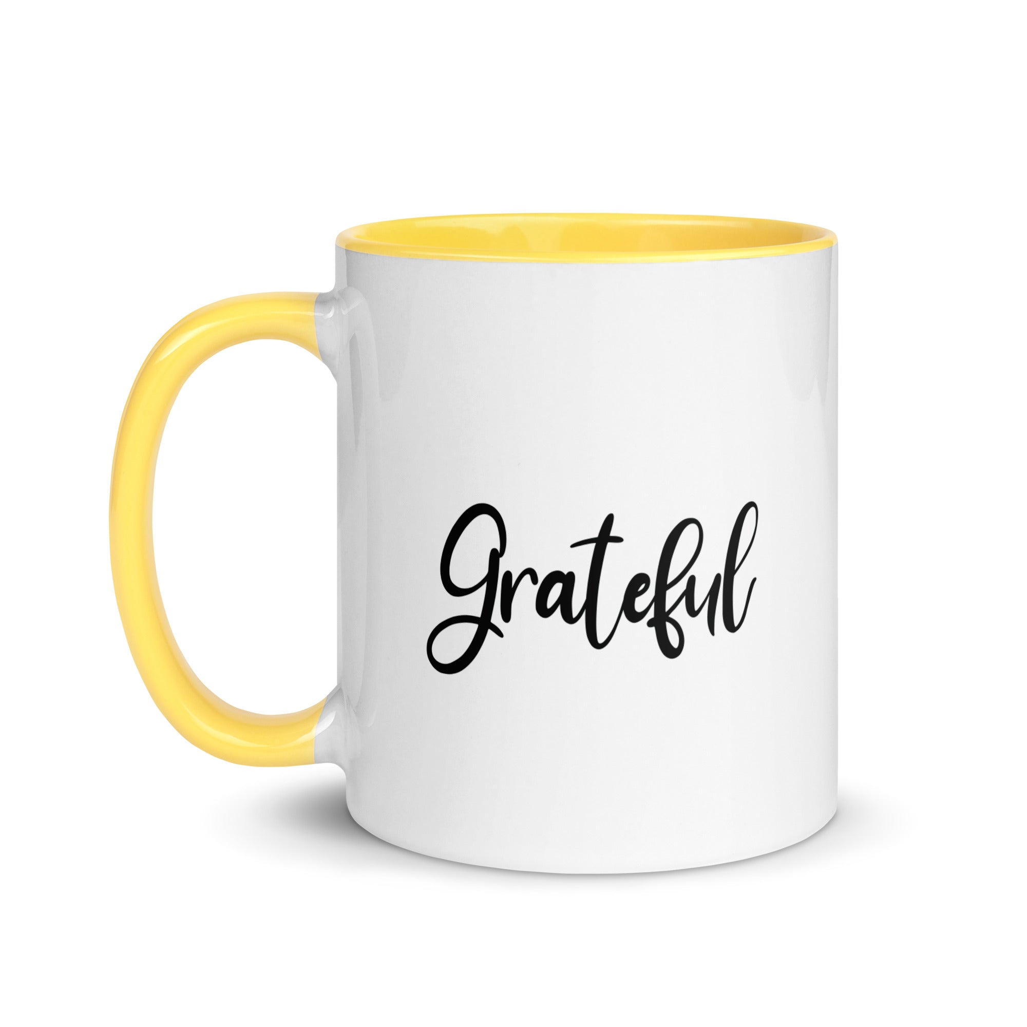 Mug with Color Inside | Grateful