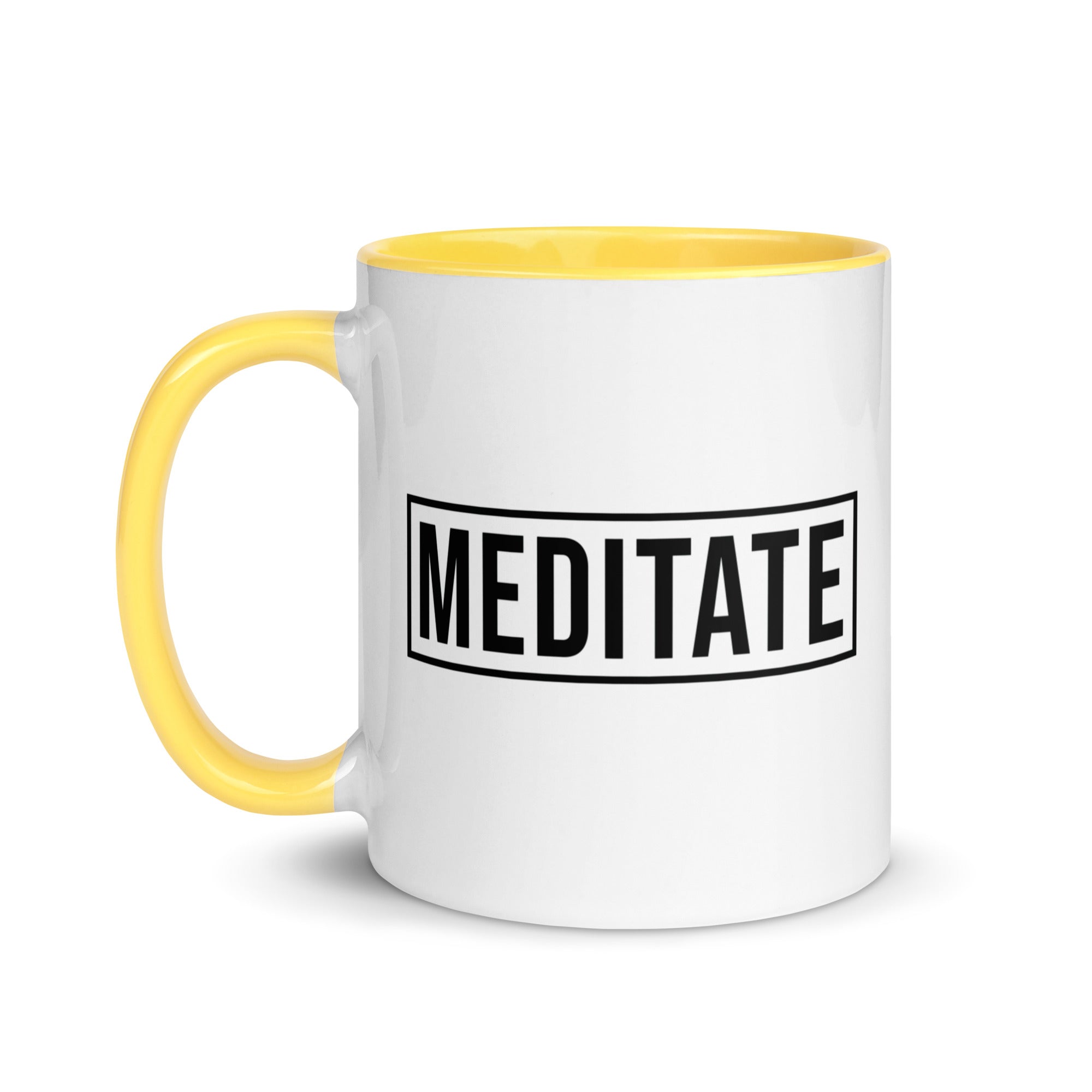 Mug with Color Inside | Meditate