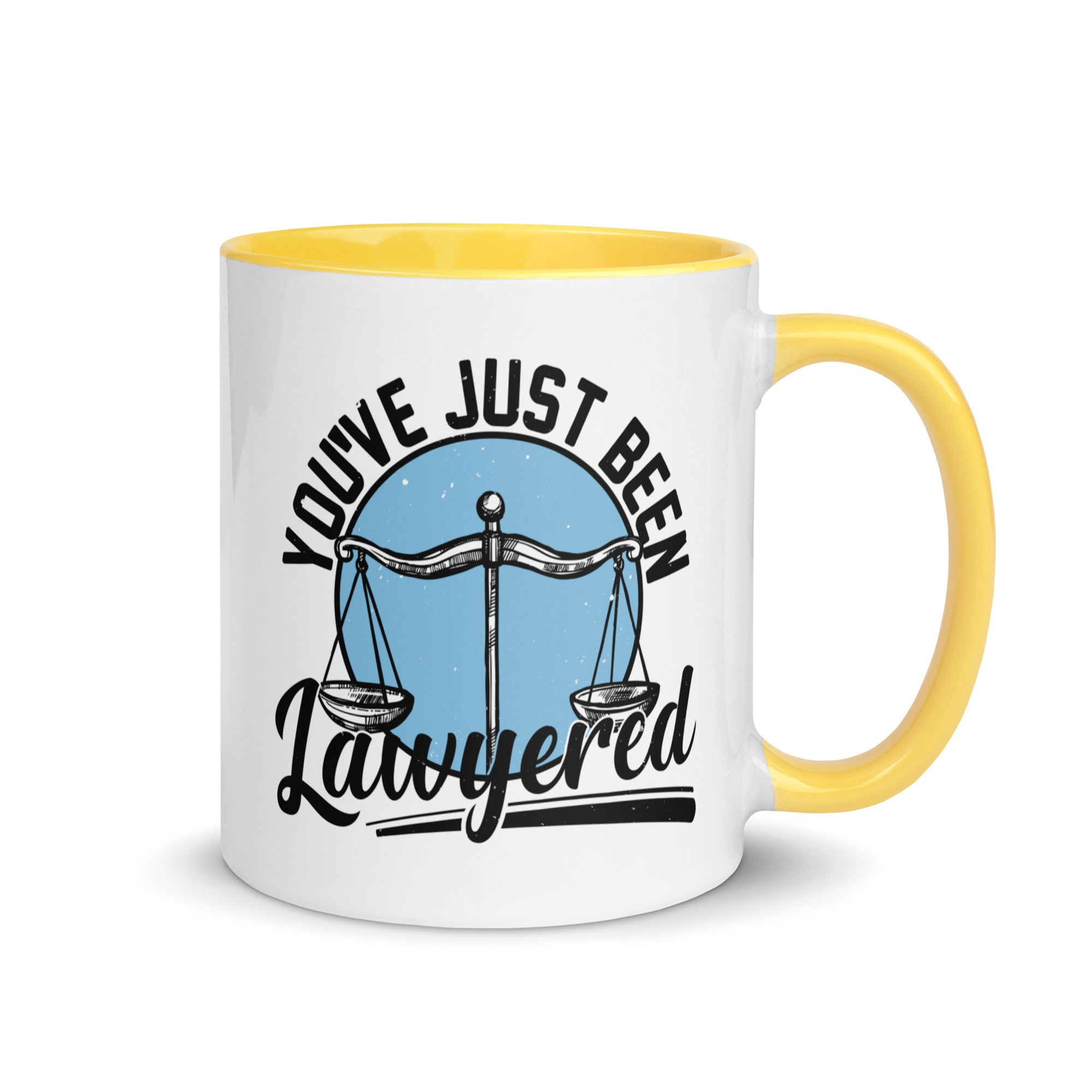 Mug with Color Inside | You've just been lawyered