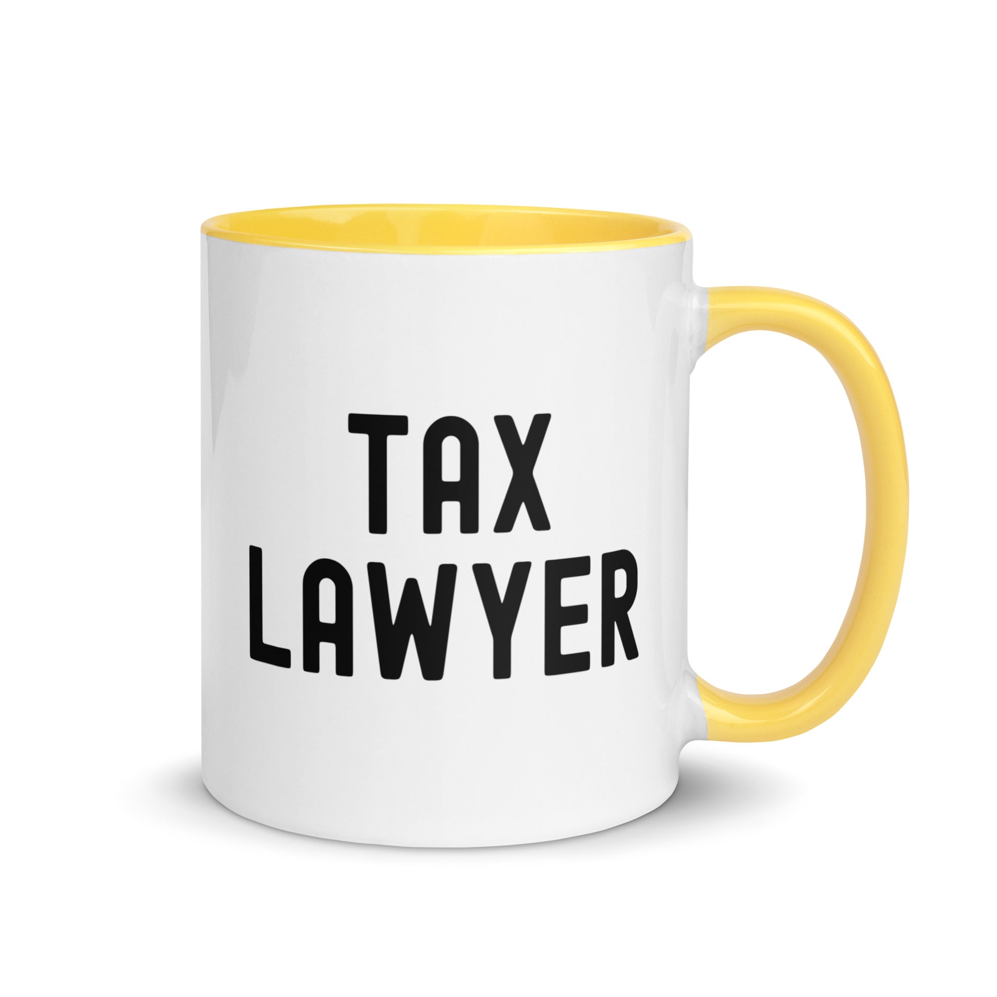Mug with Color Inside | Tax Lawyer
