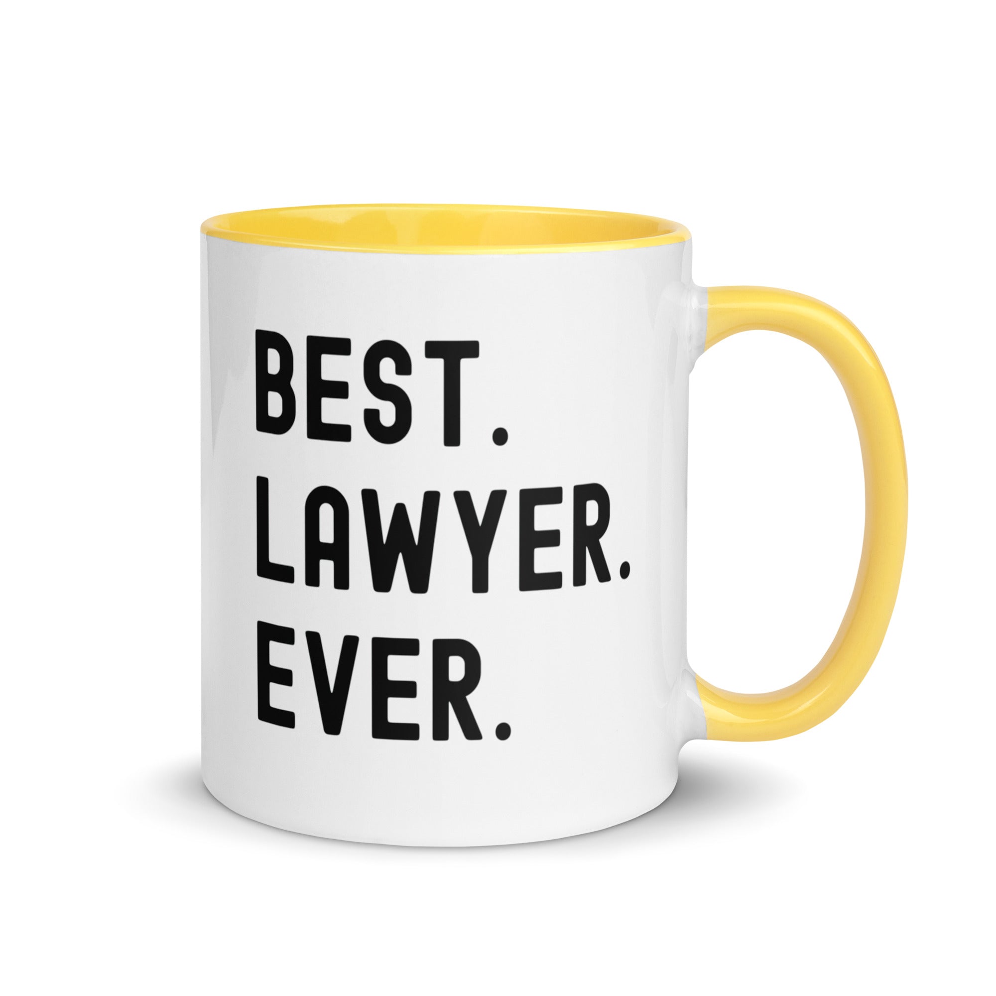 Mug with Color Inside | Best. Lawyer. Ever.