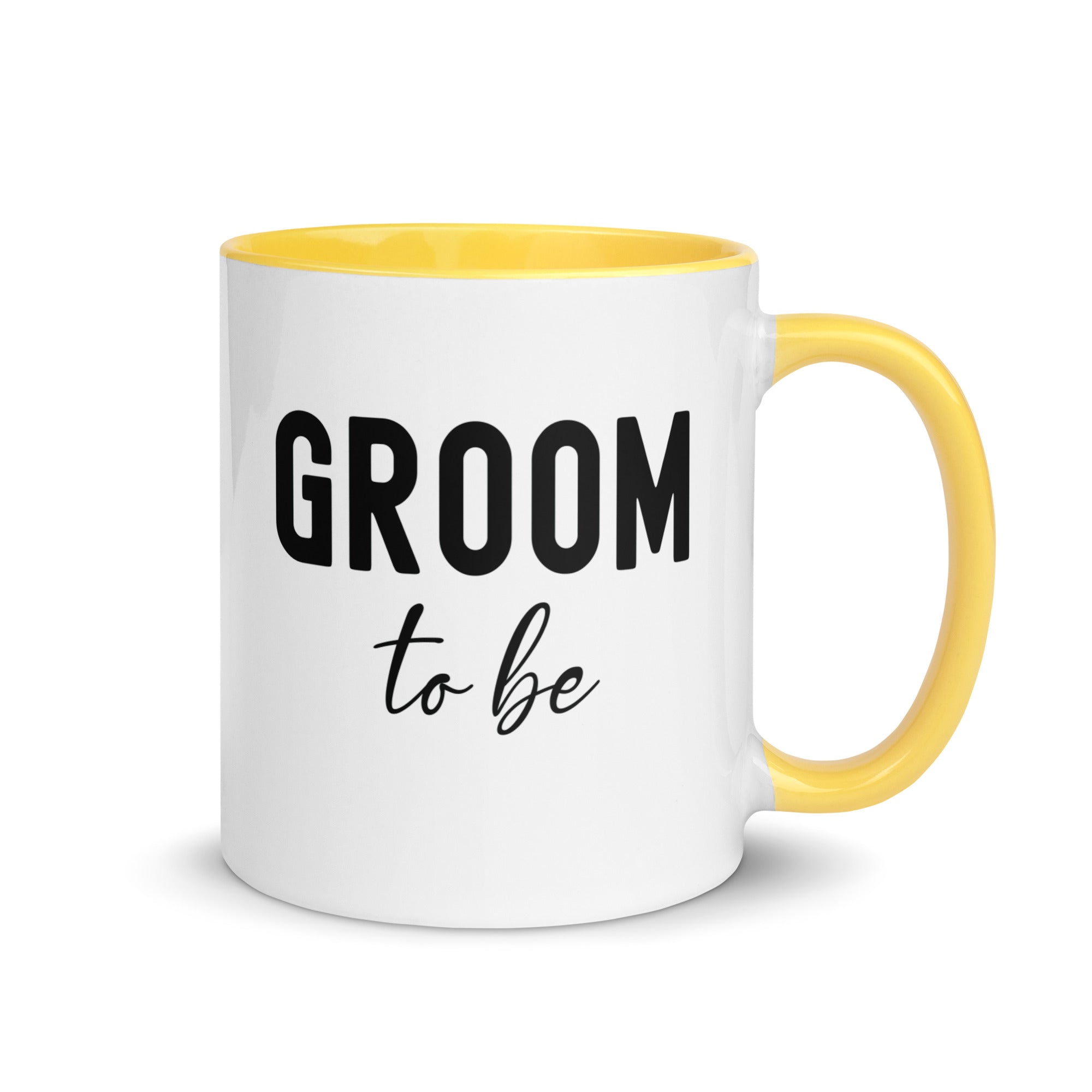 Mug with Color Inside | Groom to be