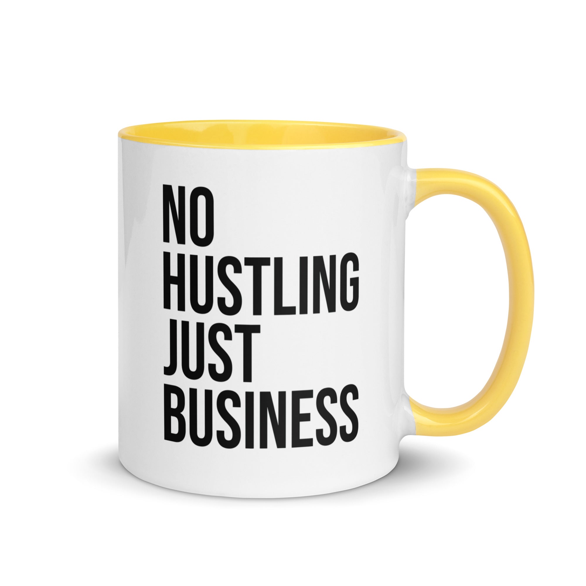 Mug with Color Inside | No hustling, just business