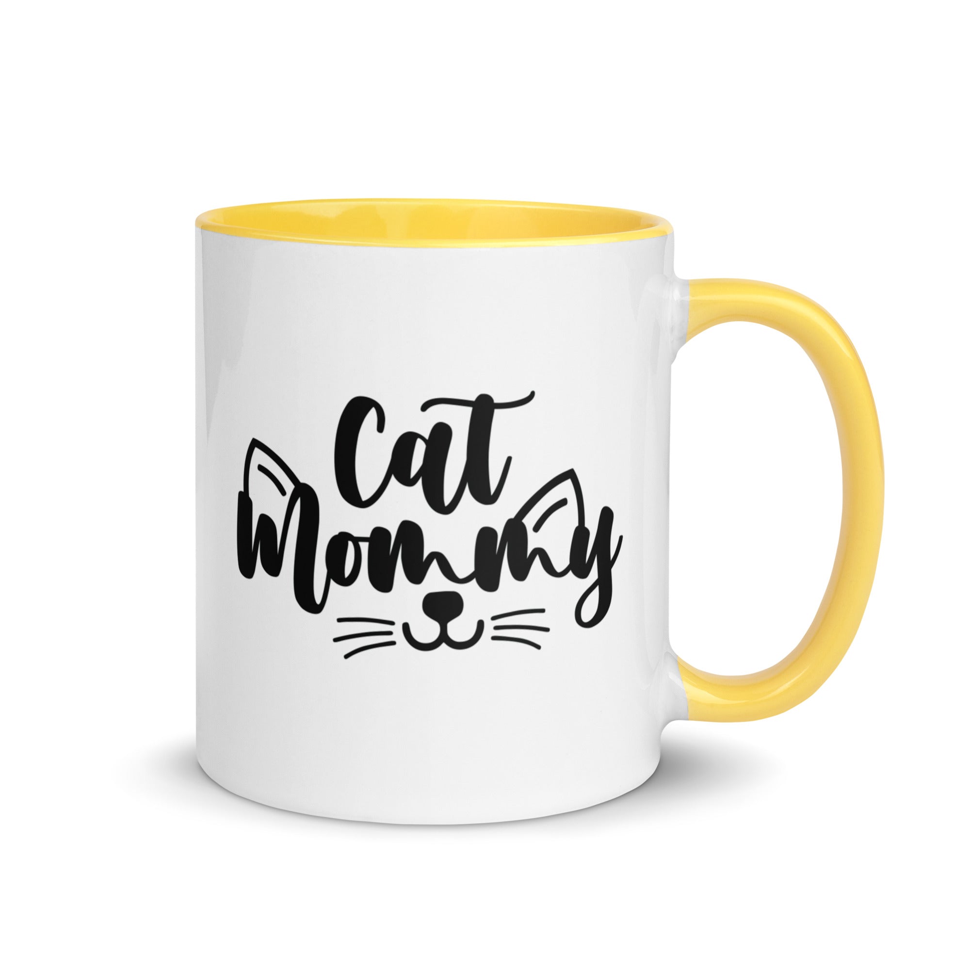 Mug with Color Inside | Cat Mommy