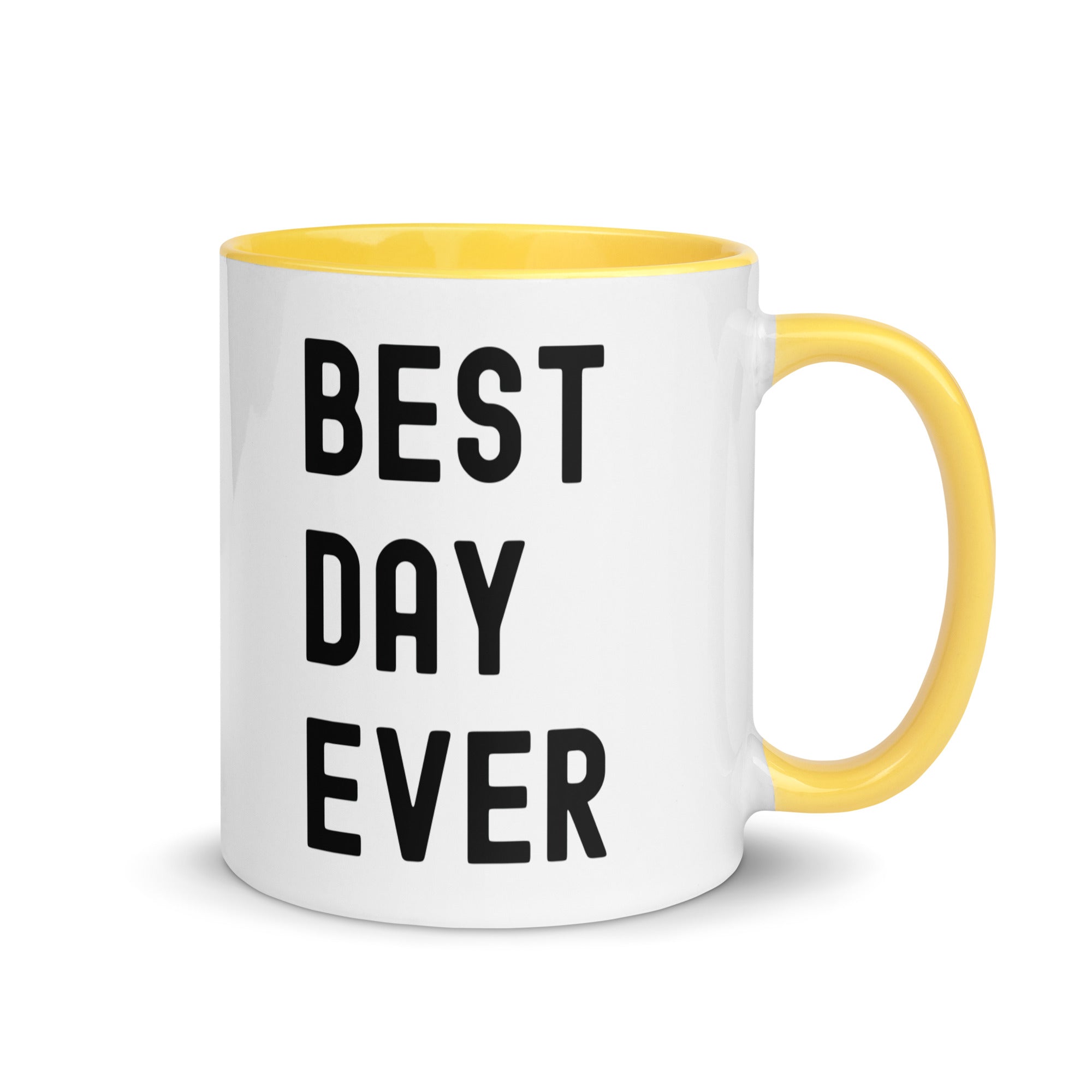 Mug with Color Inside | The best day ever