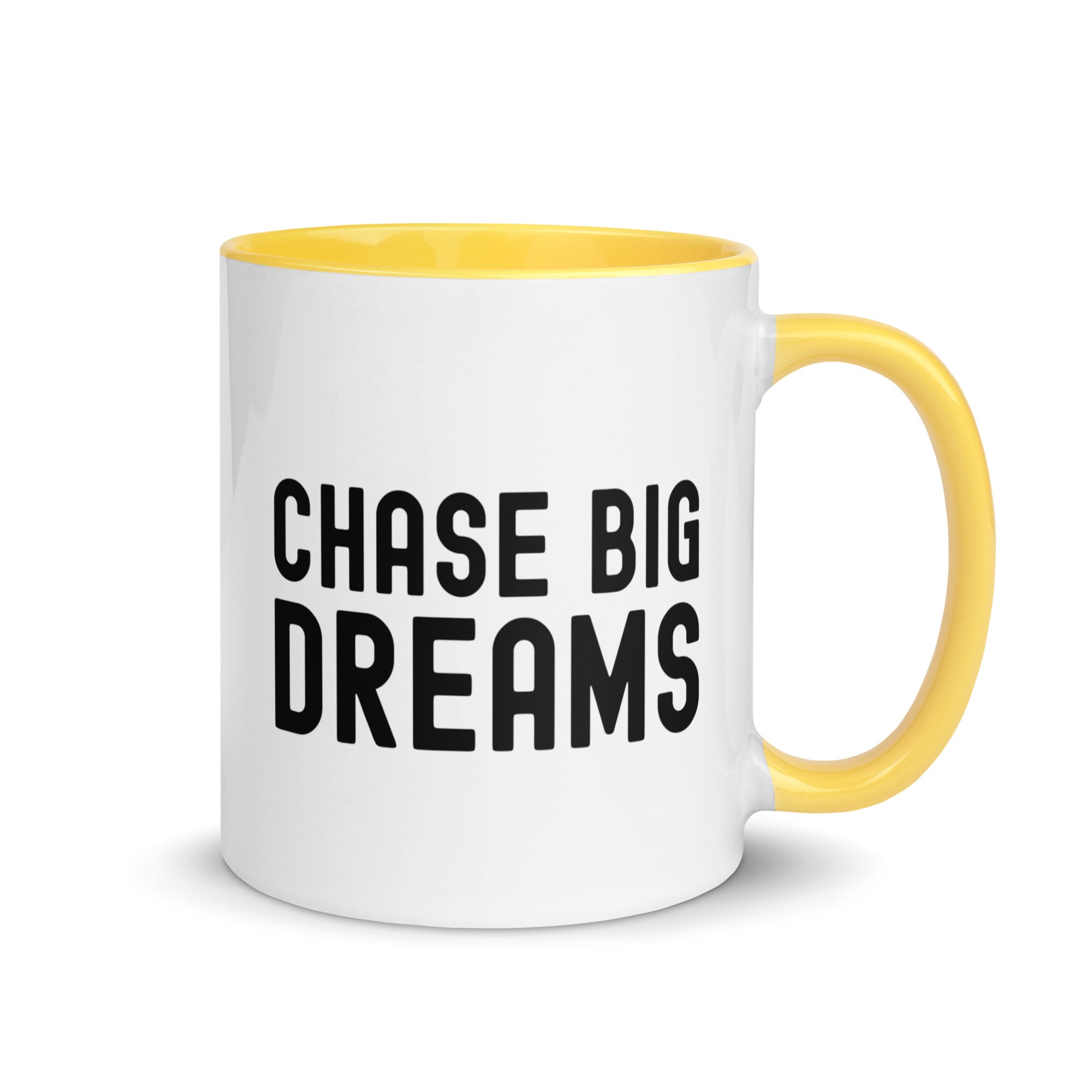 Mug with Color Inside | Chase Big Dreams