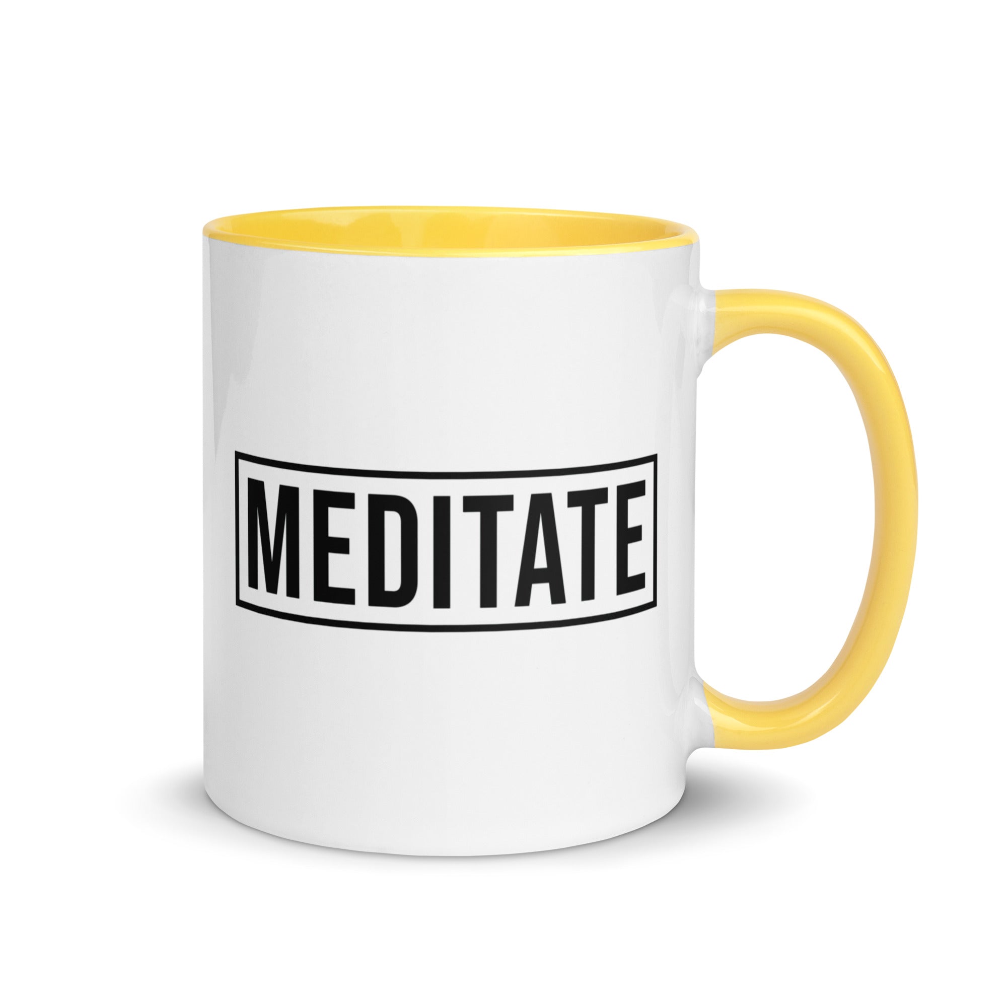 Mug with Color Inside | Meditate