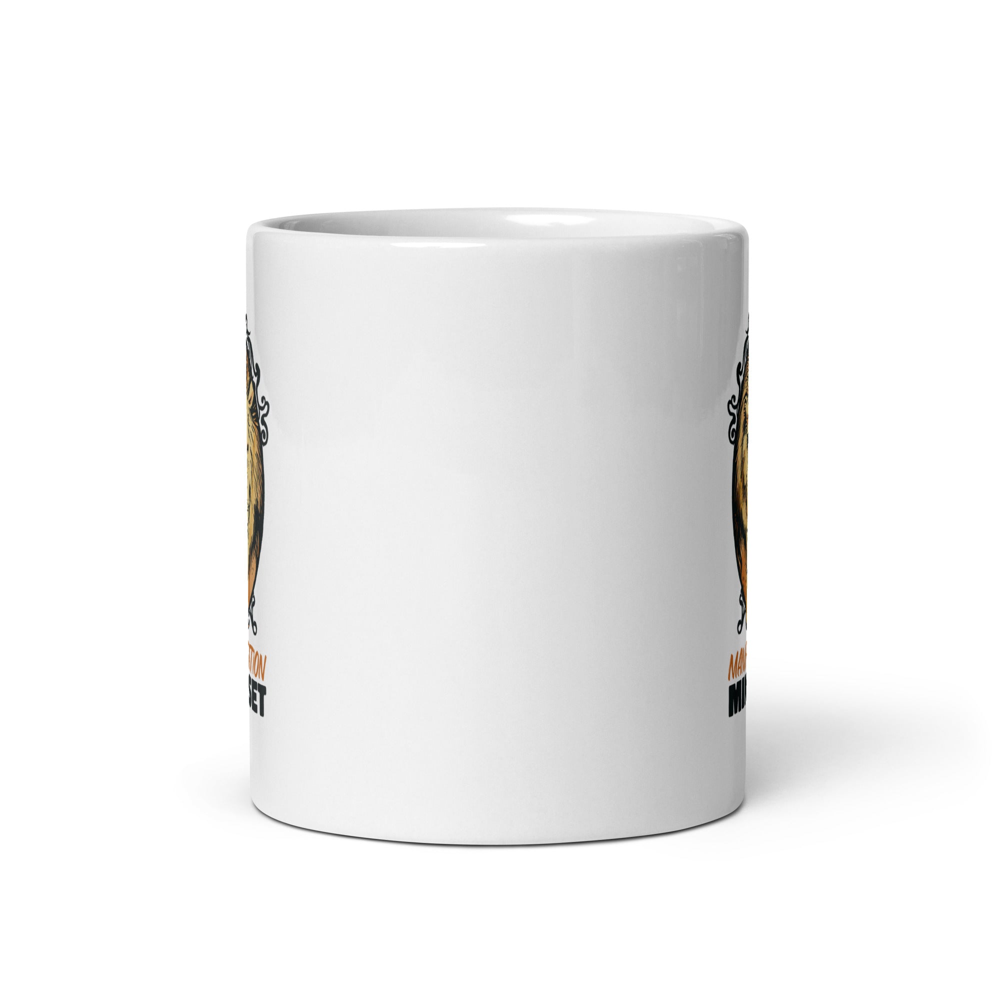 White glossy mug | Manifestation Mindset