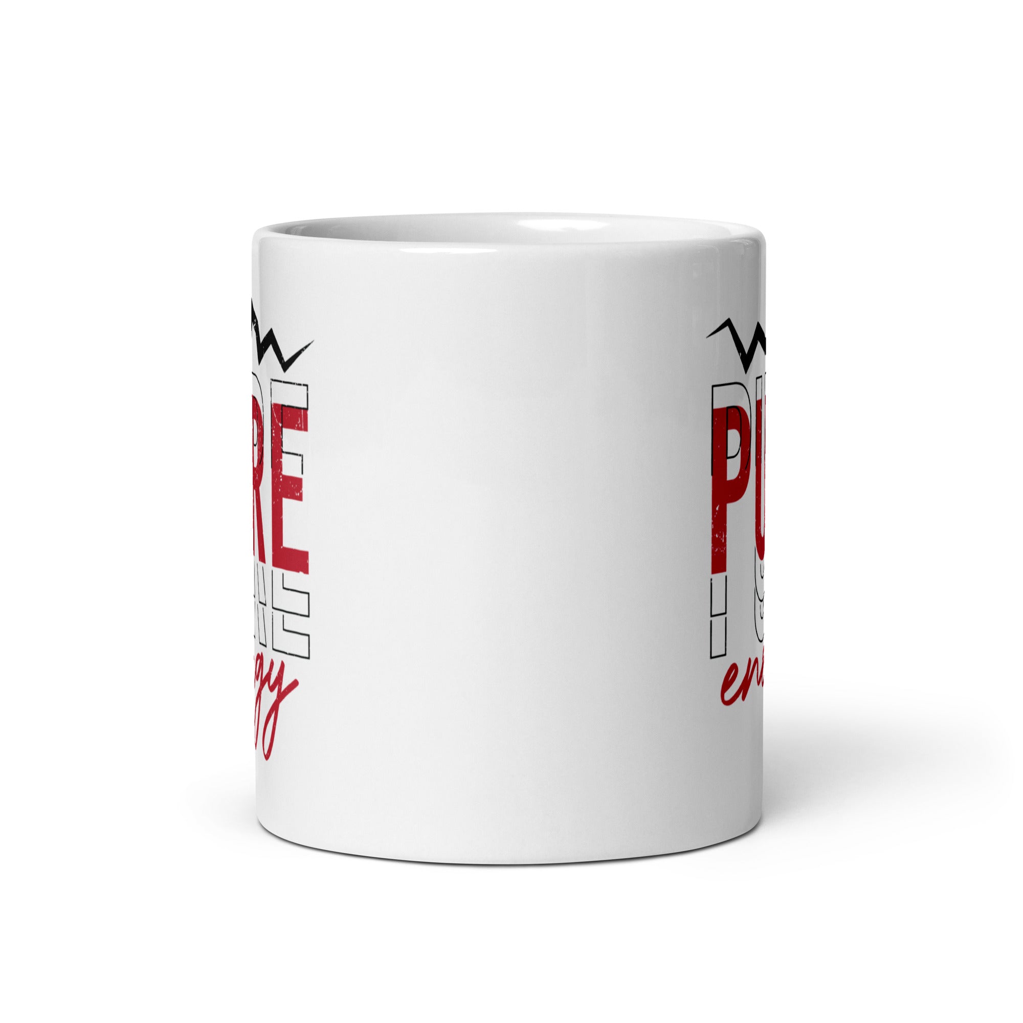 White glossy mug | Pure Energy