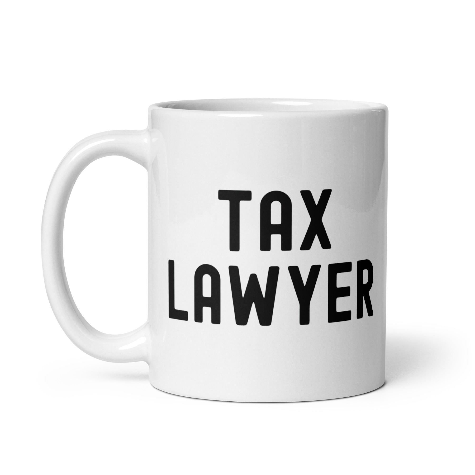 White glossy mug | Tax Lawyer