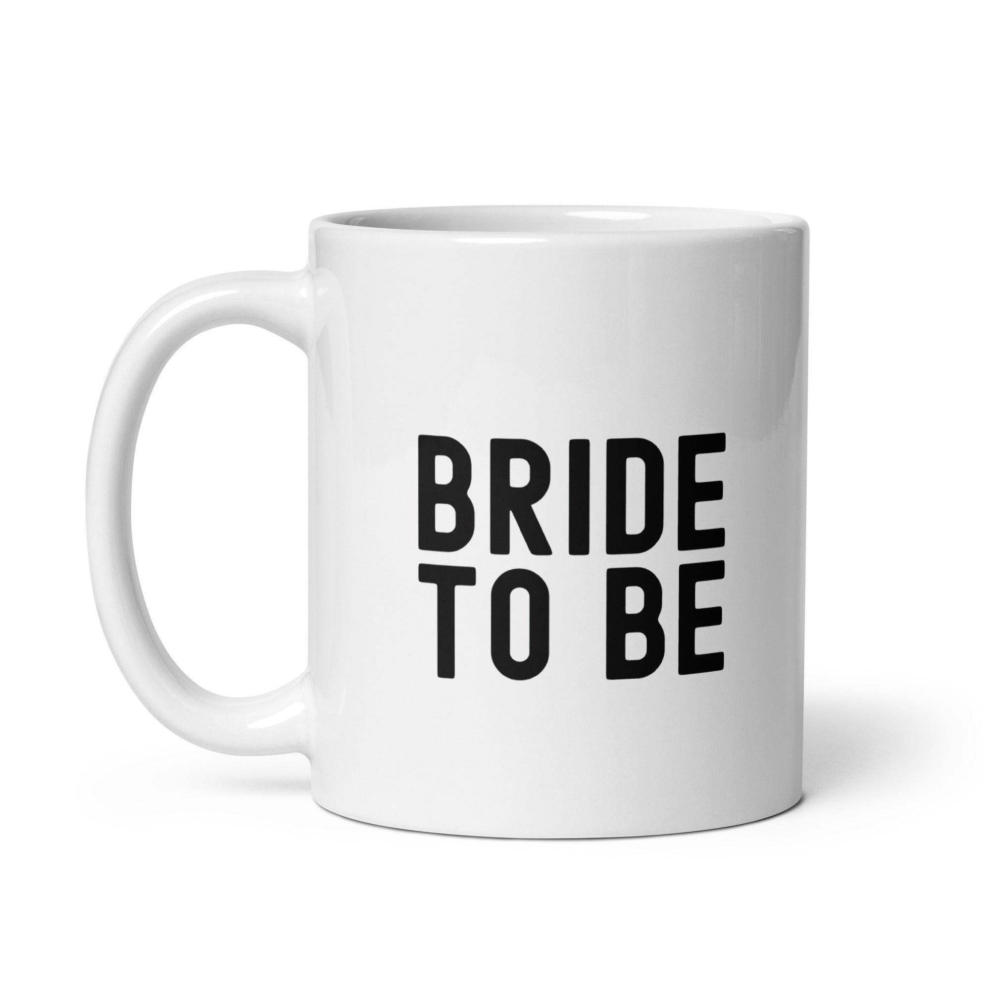 White glossy mug | Bride to be