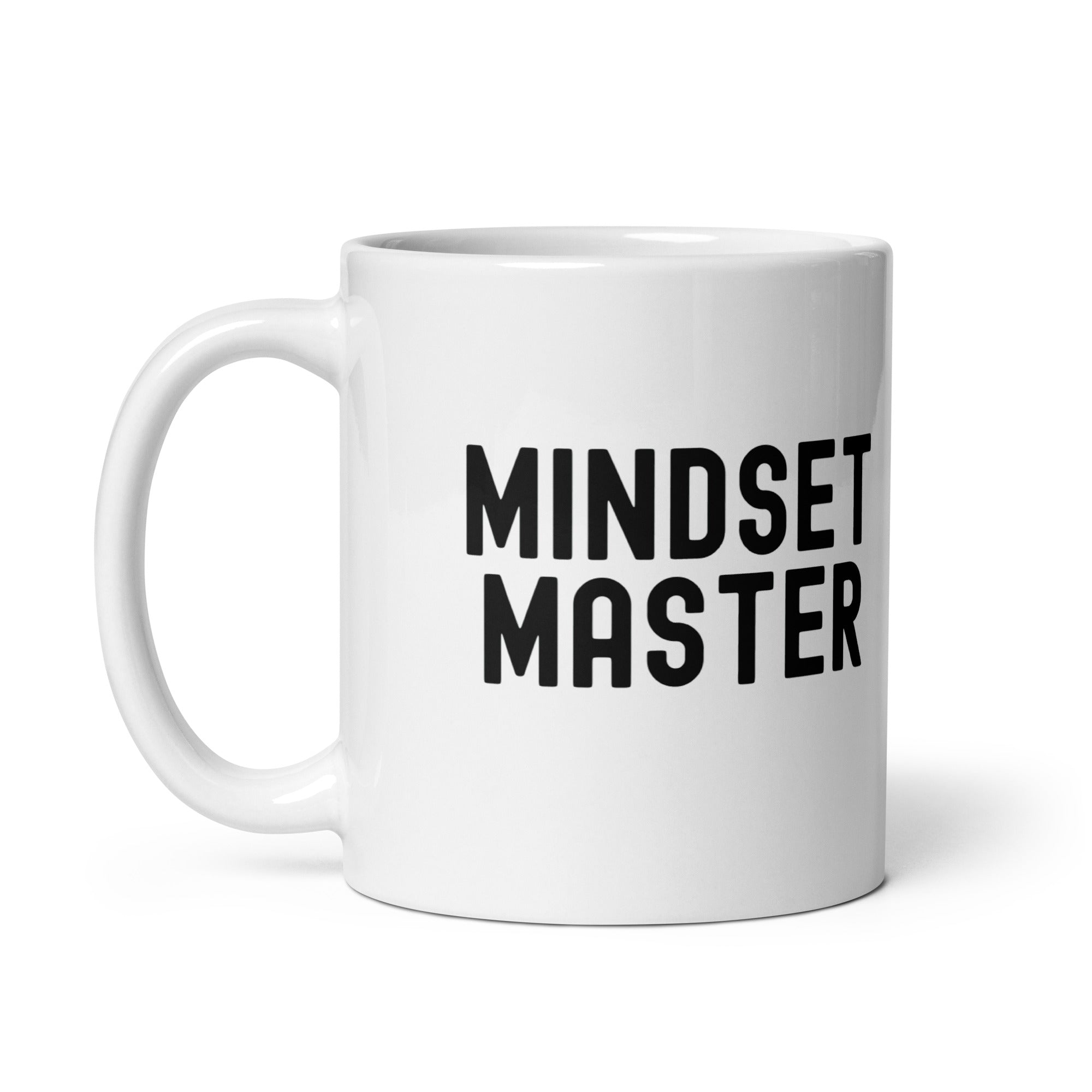White glossy mug | Mindset Master