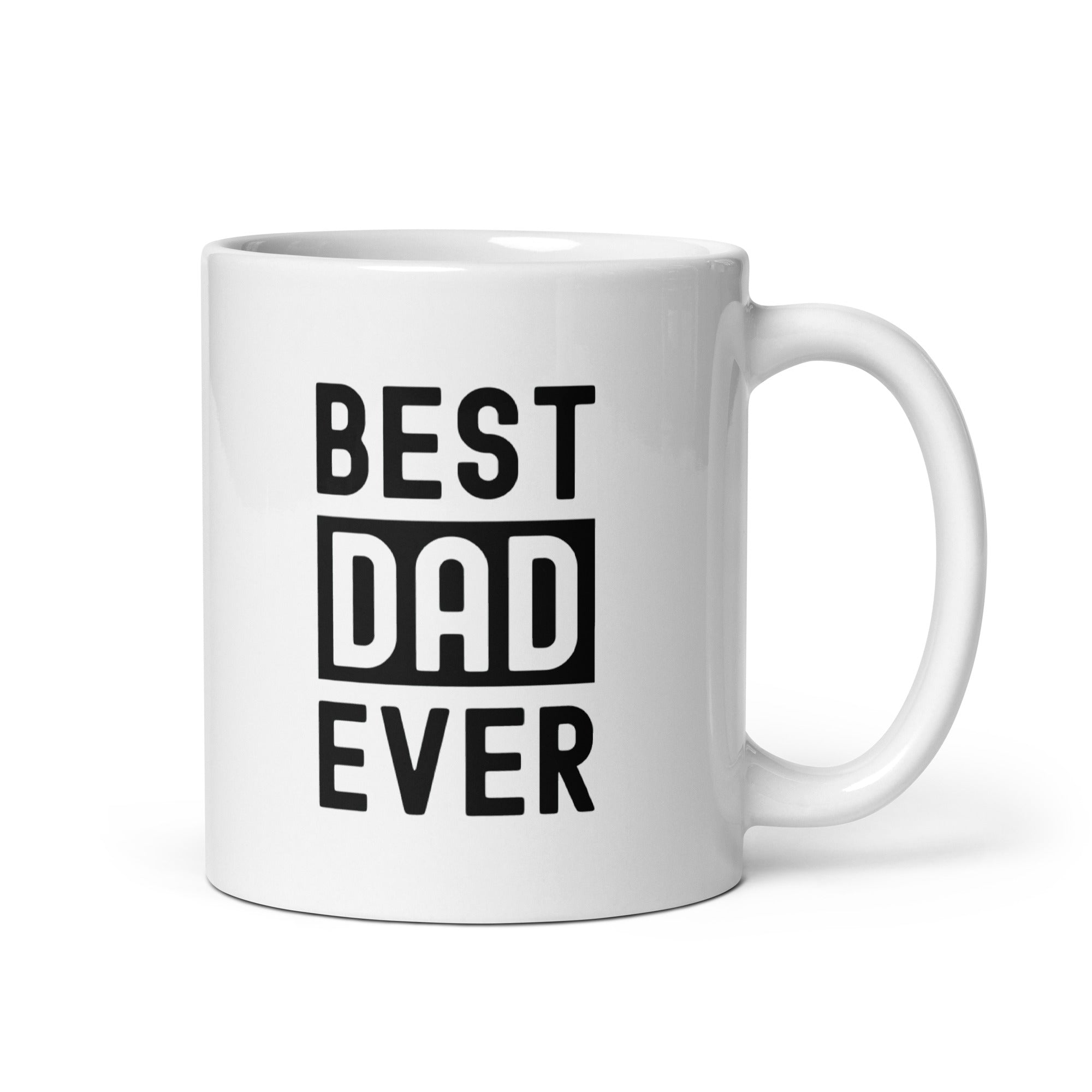 White glossy mug | Best Dad Ever
