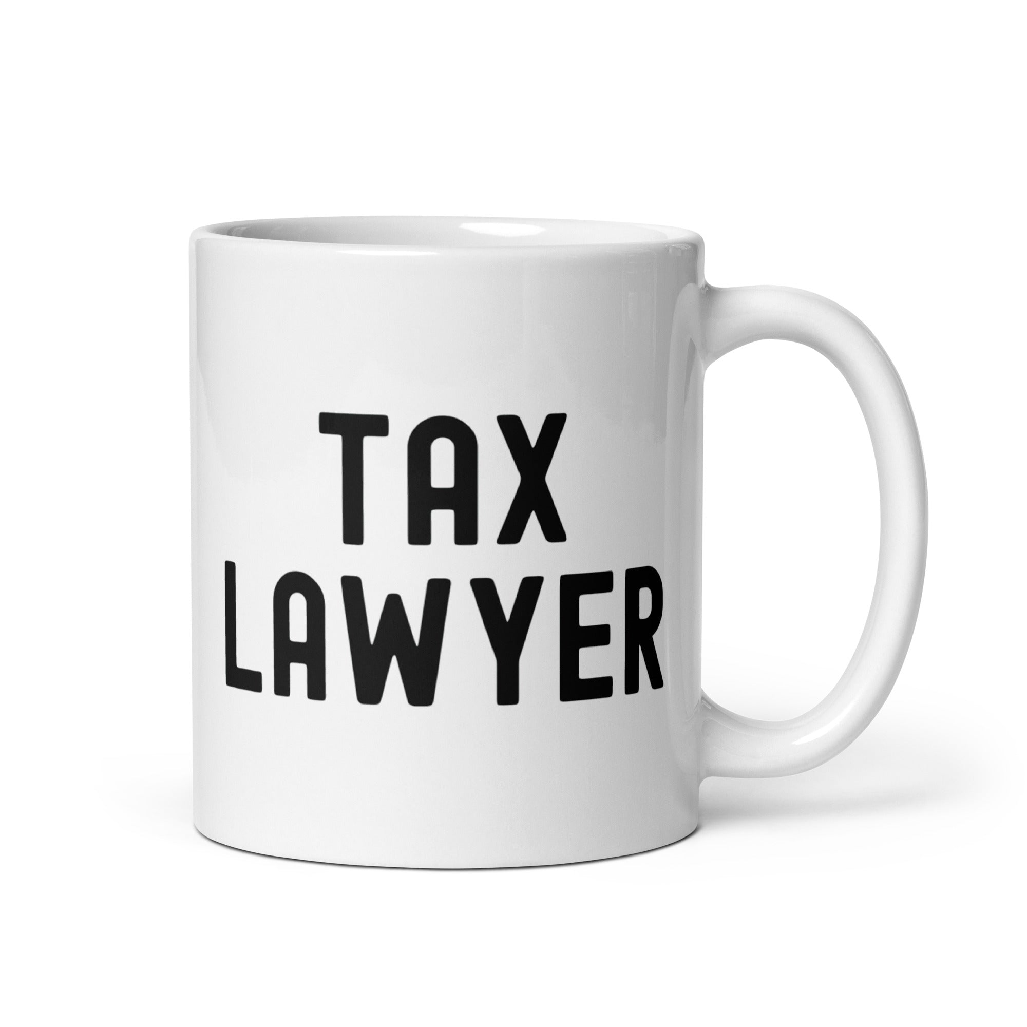 White glossy mug | Tax Lawyer