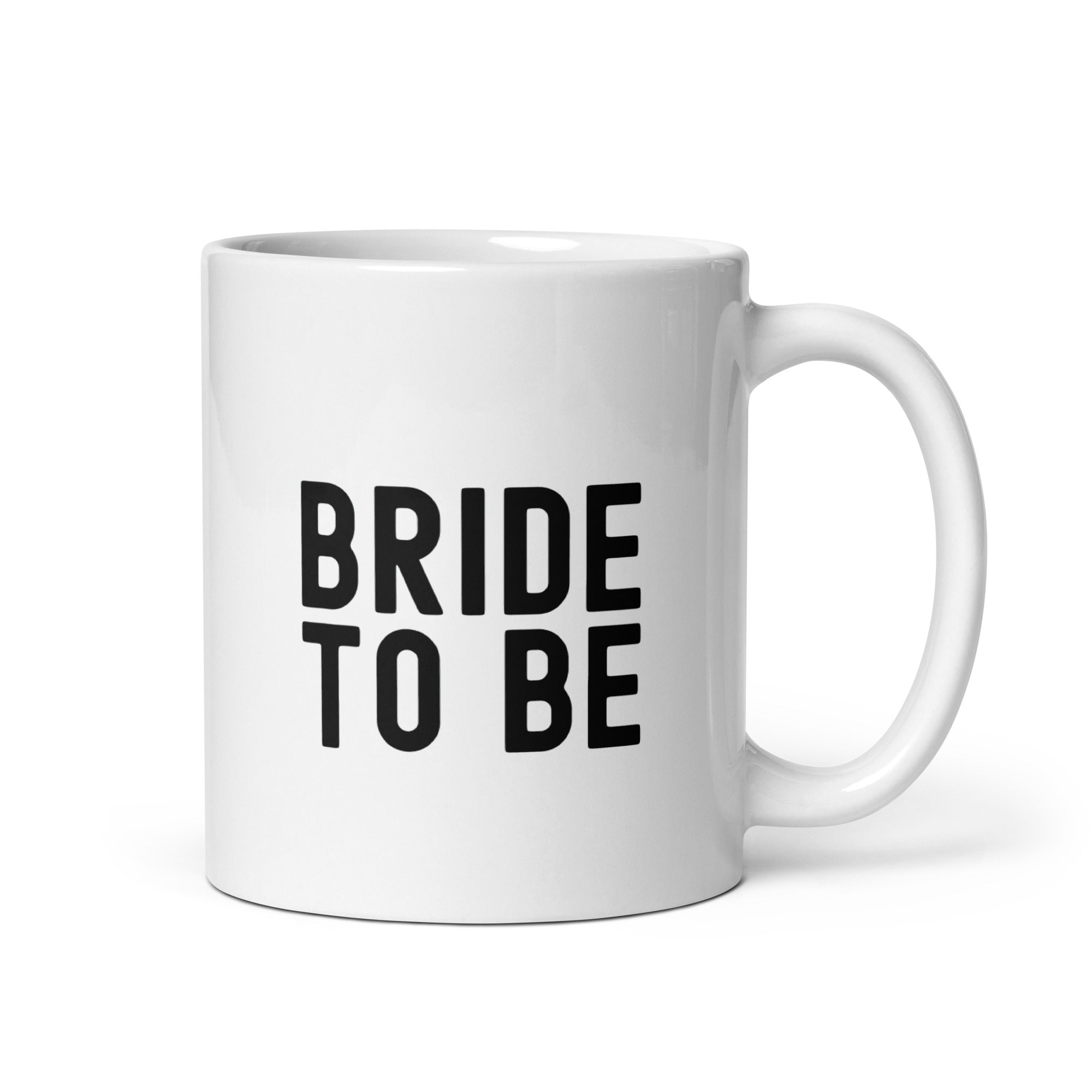 White glossy mug | Bride to be
