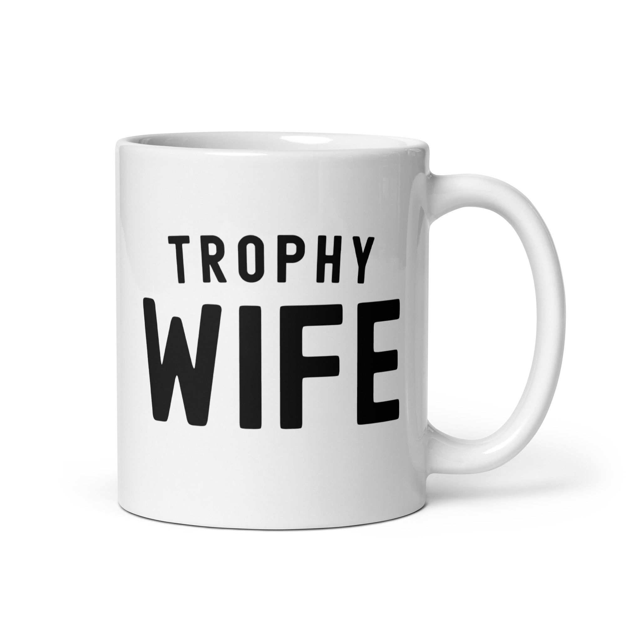 White glossy mug |Trophy Wife