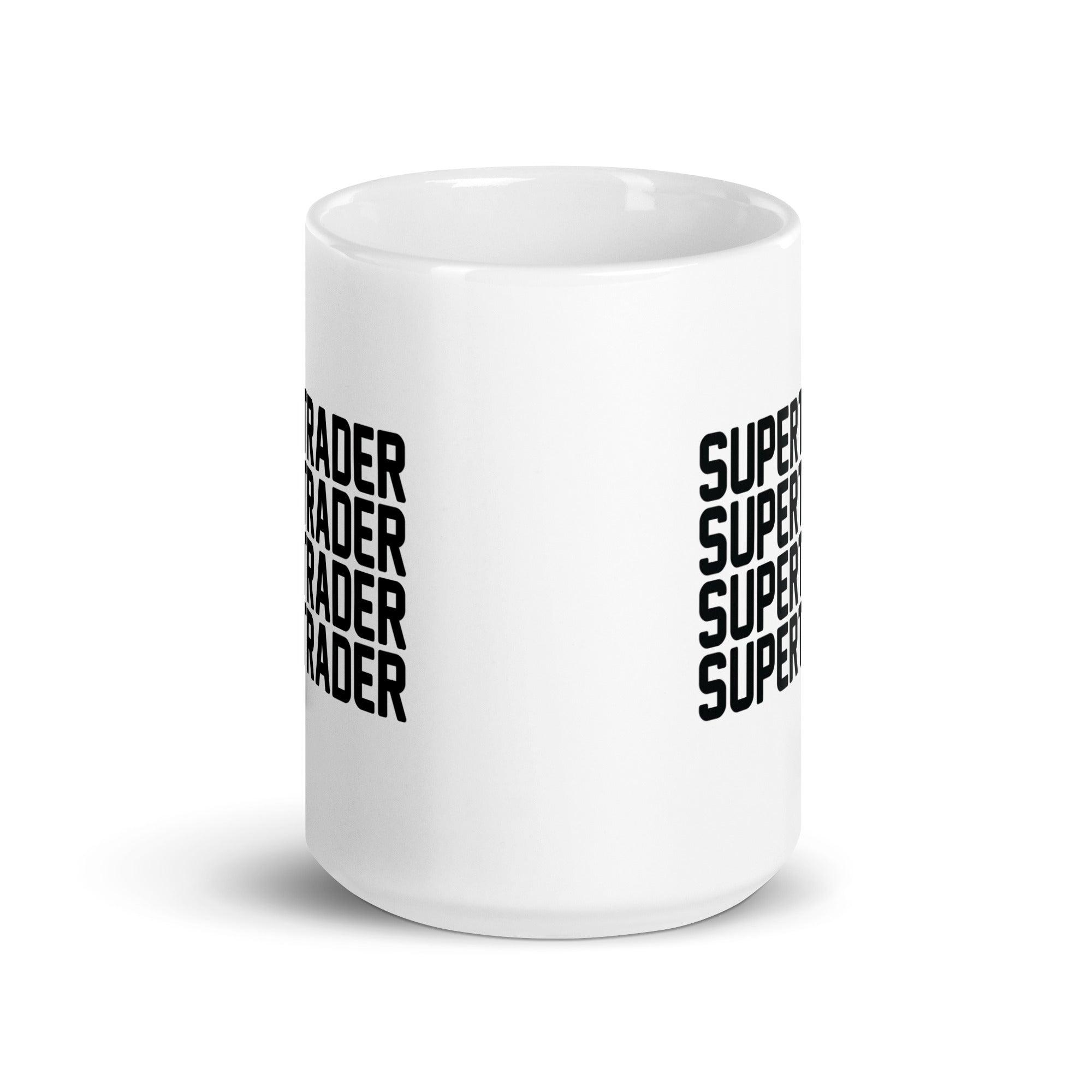 White glossy mug |  Supertrader