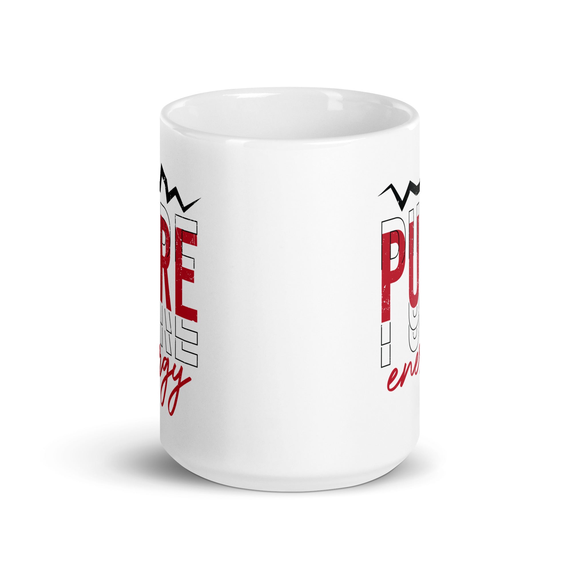 White glossy mug | Pure Energy