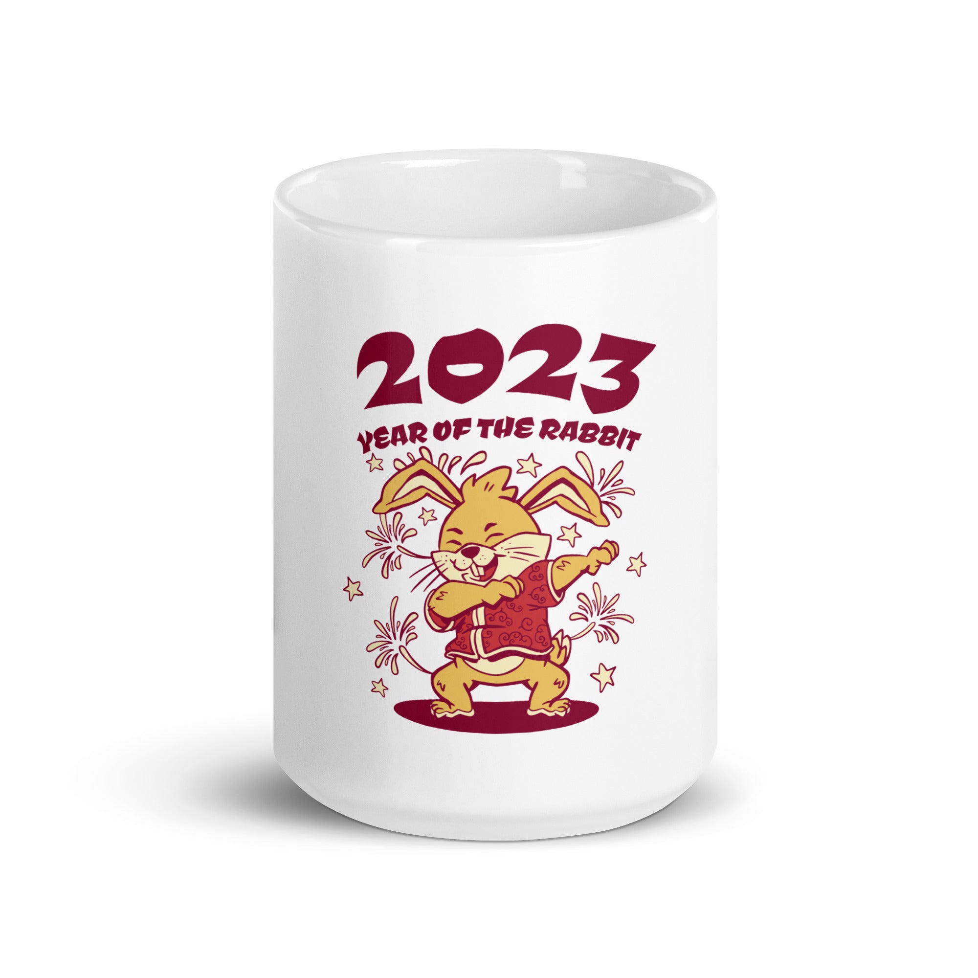 White glossy mug | 2023 Year of the Rabbit