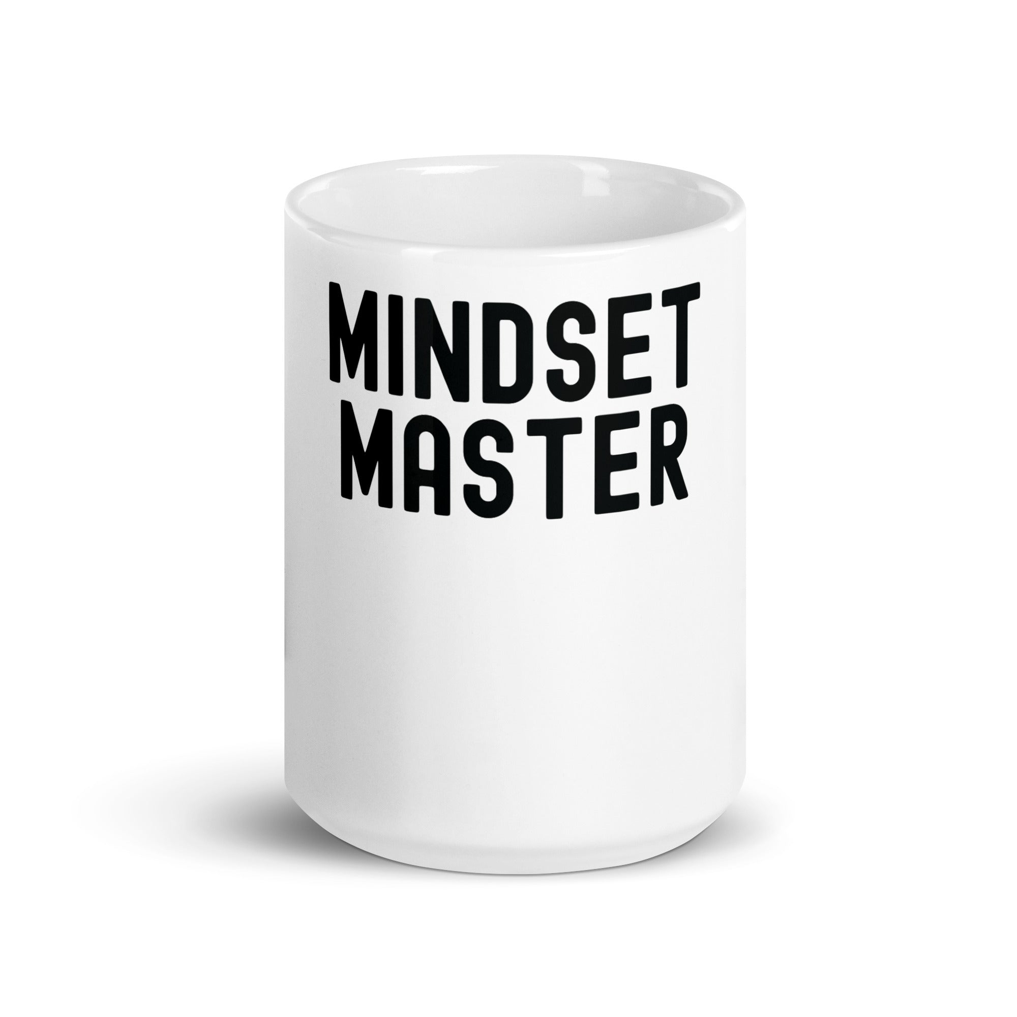 White glossy mug | Mindset Master