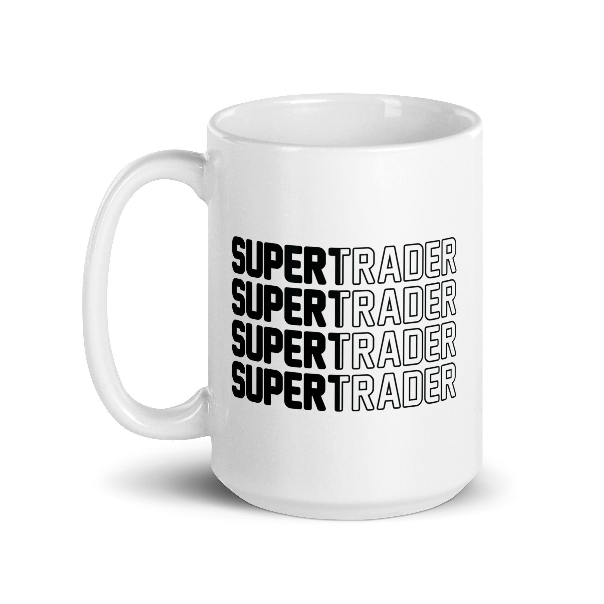 White glossy mug | Supertrader