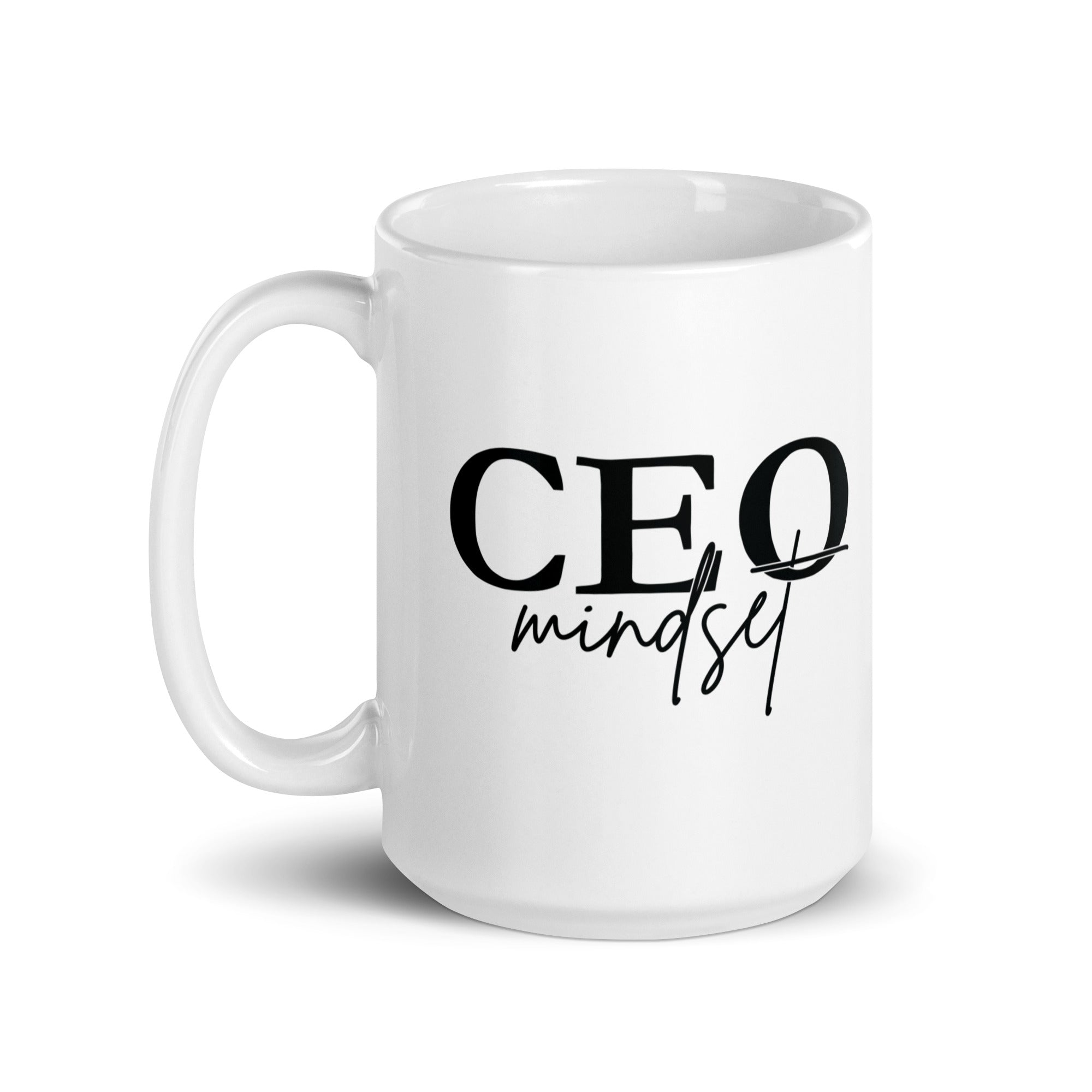 White glossy mug | CEO Mindset