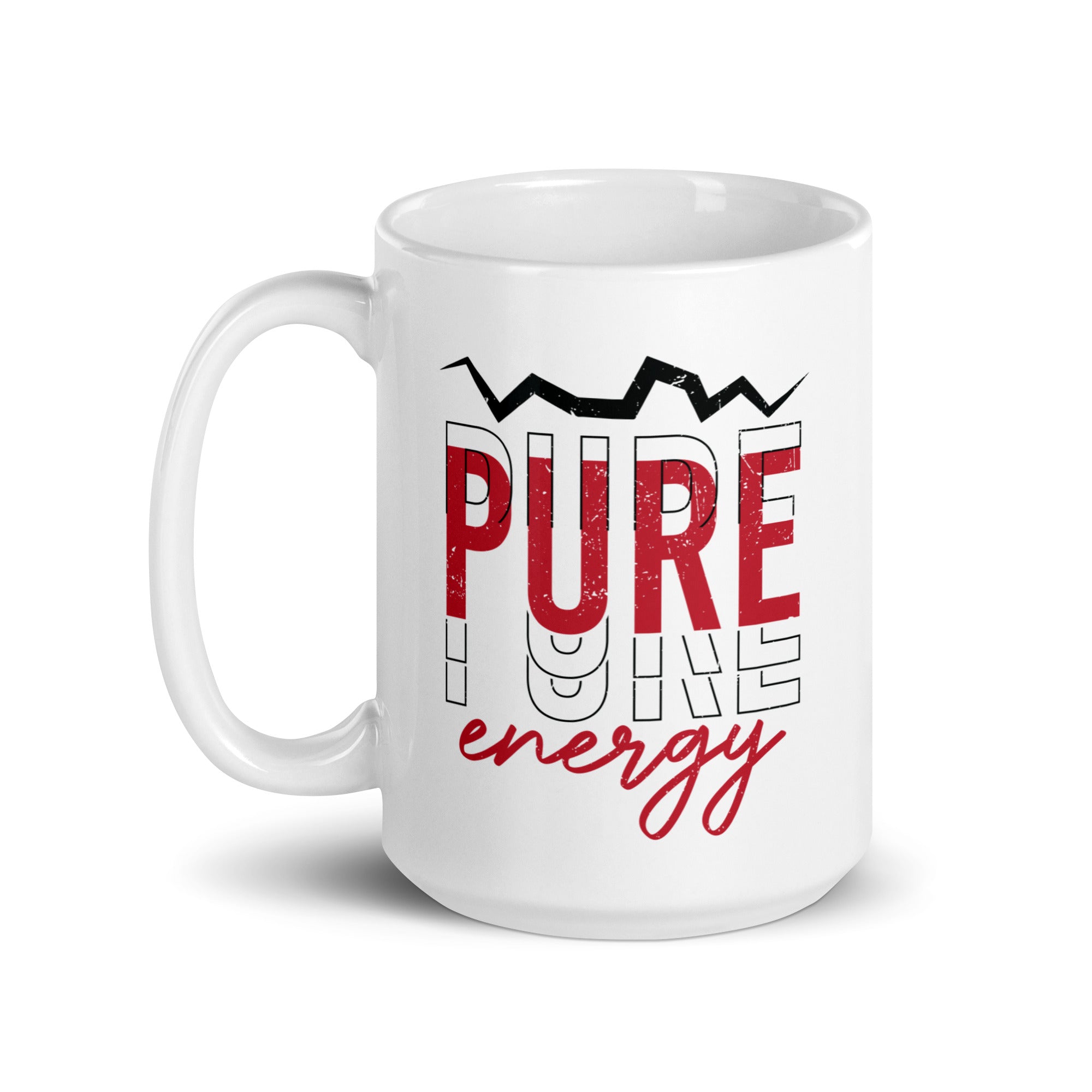 White glossy mug | Pure Energy
