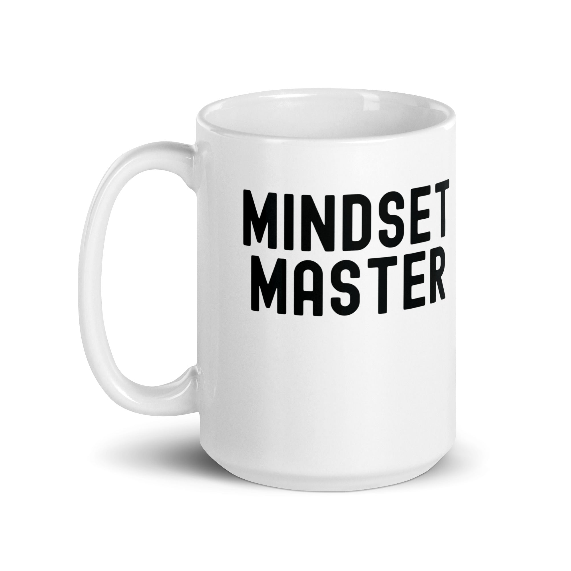 White glossy mug | Mindset Master