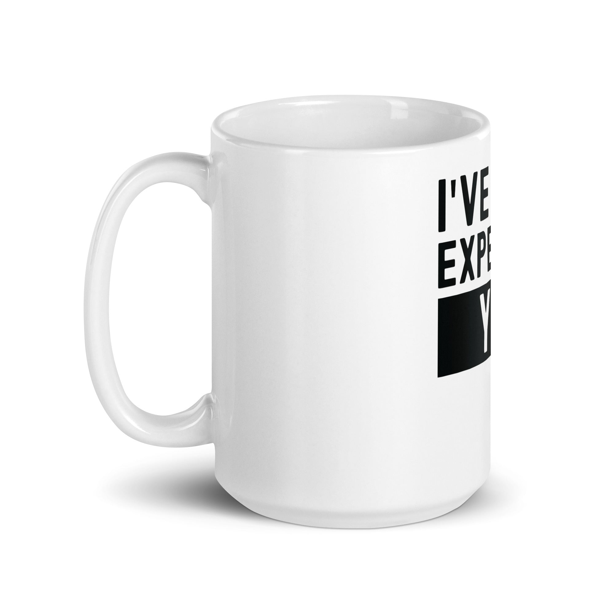 White glossy mug | I've been expecting you