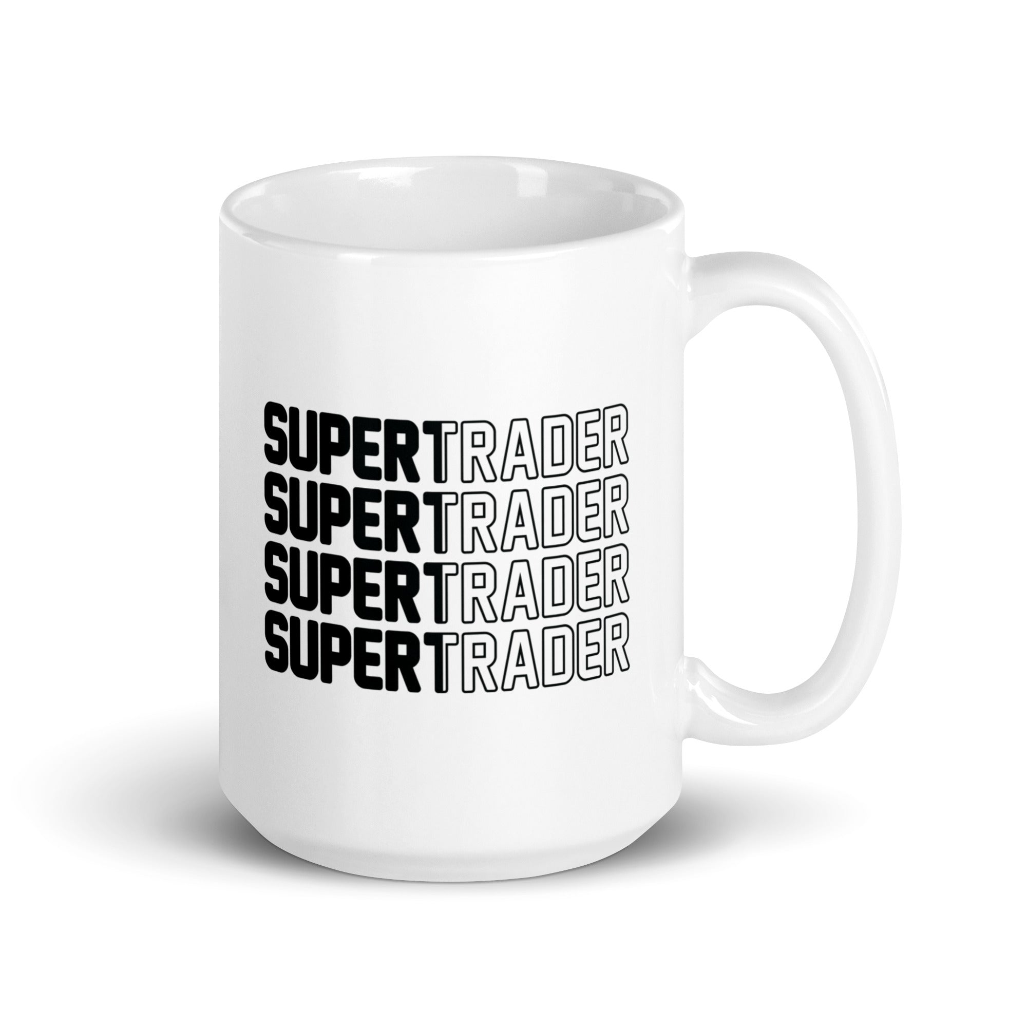 White glossy mug | Supertrader