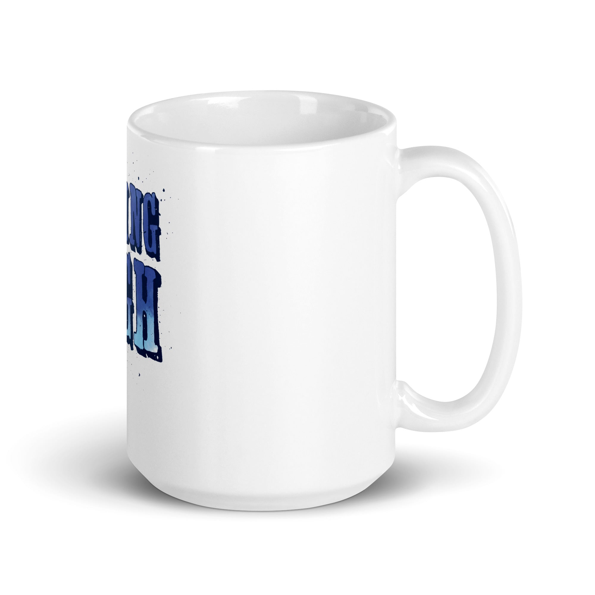 White glossy mug | Vibing High