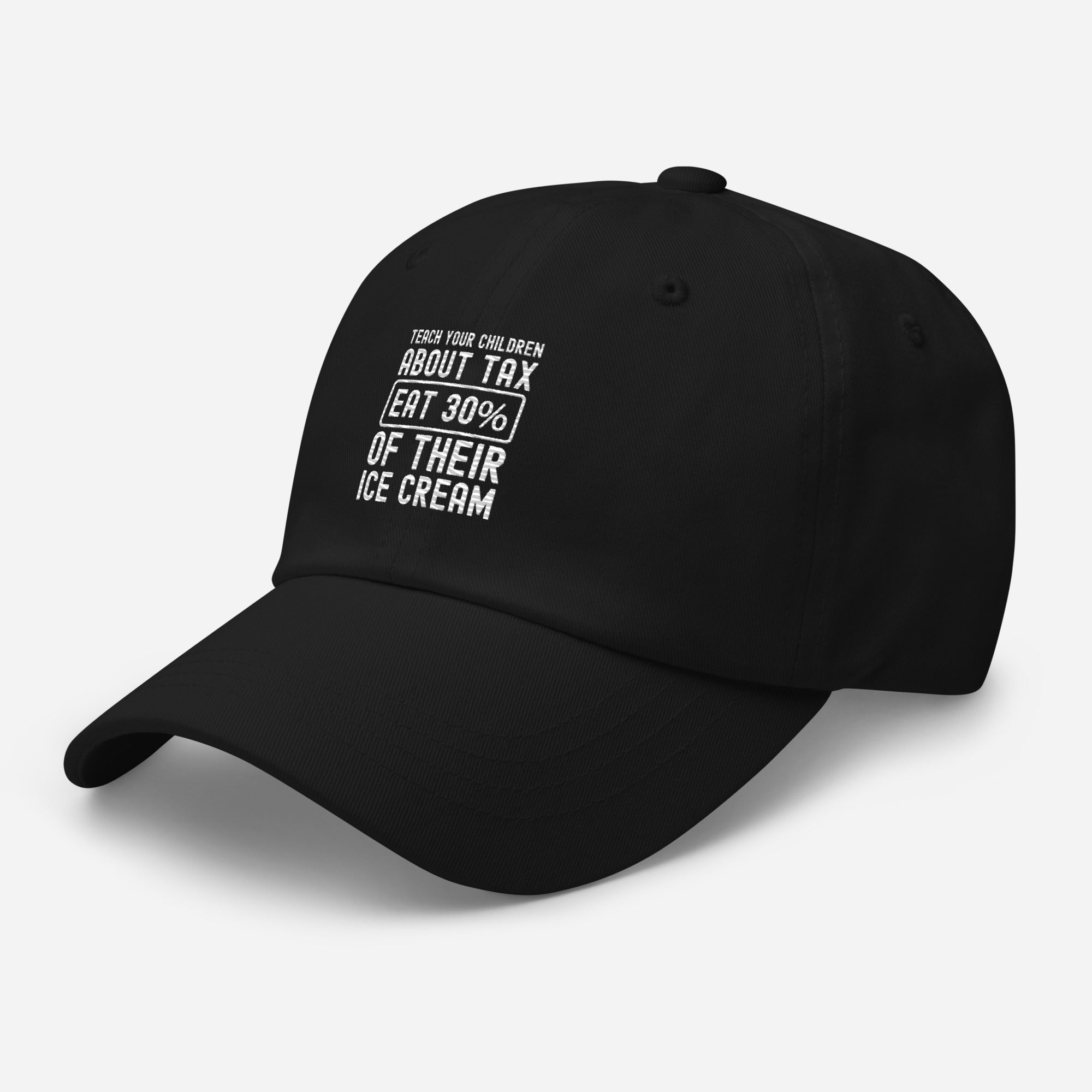 Hat | Teach your children about tax eat 30% of their ice cream