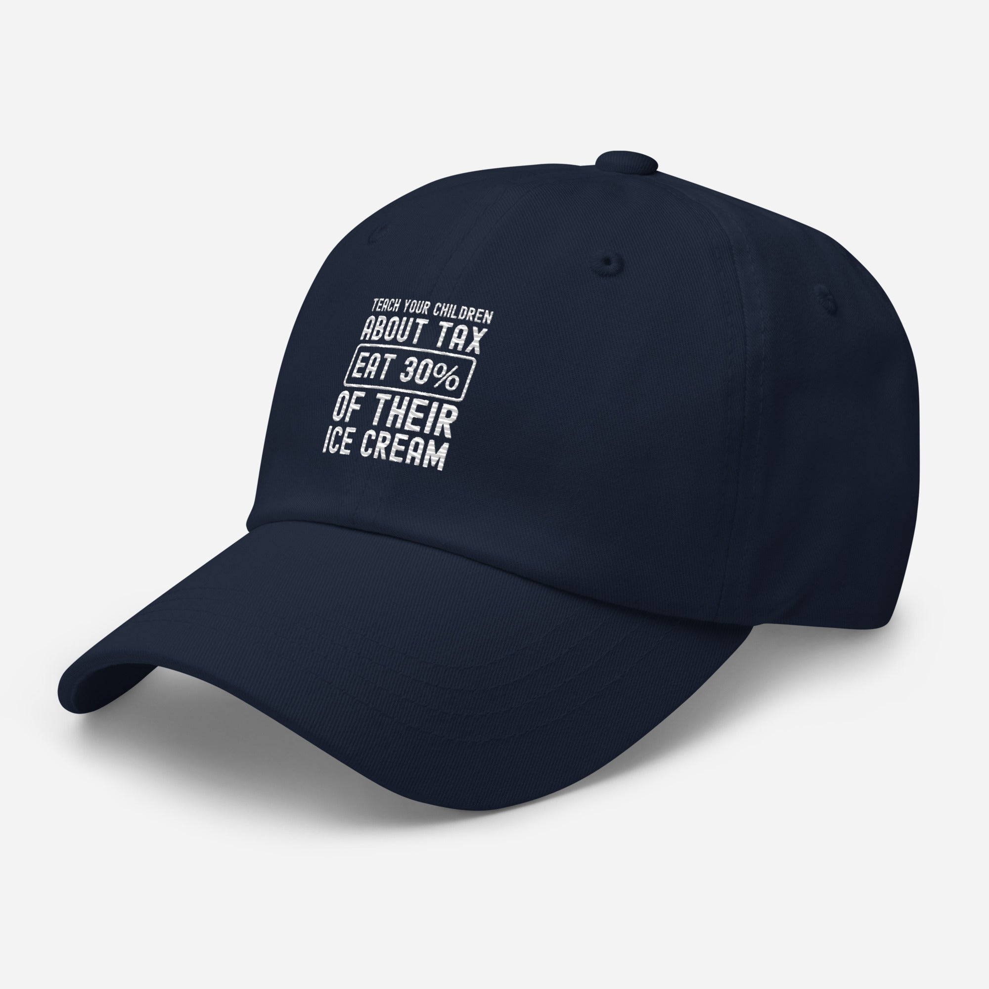 Hat | Teach your children about tax eat 30% of their ice cream