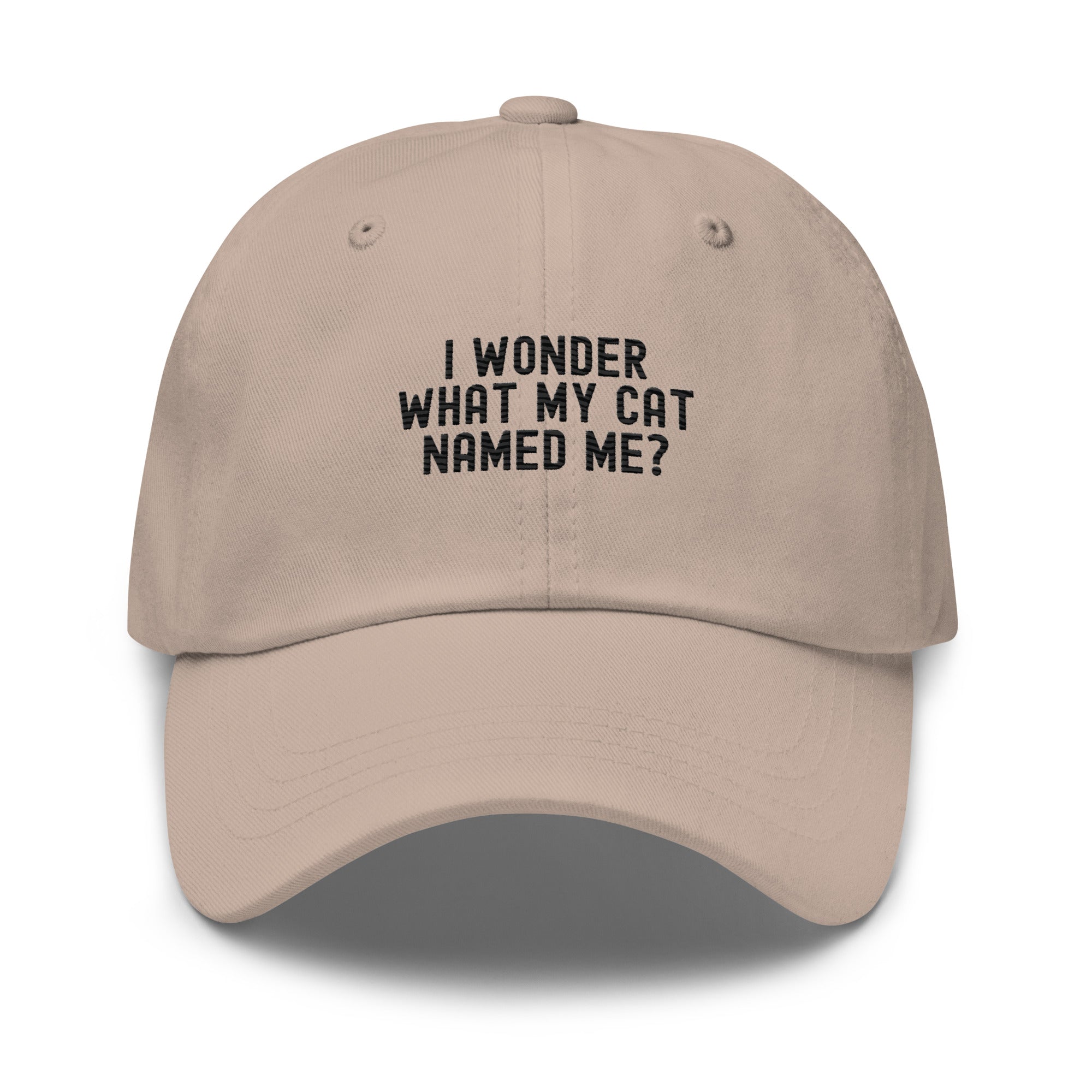 Hat | I wonder what my cat named me