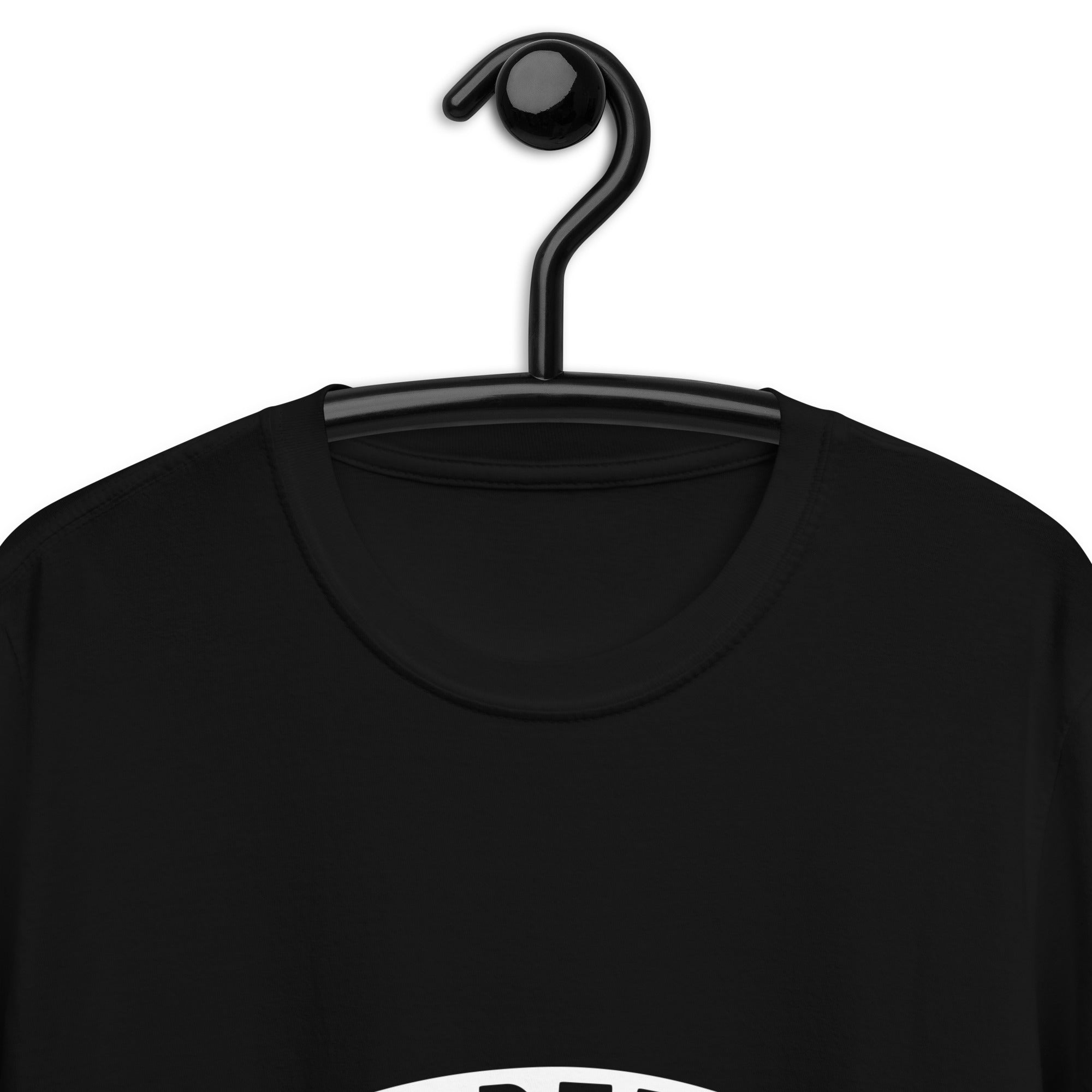 Short-Sleeve Unisex T-Shirt | Purrfect cup of coffee