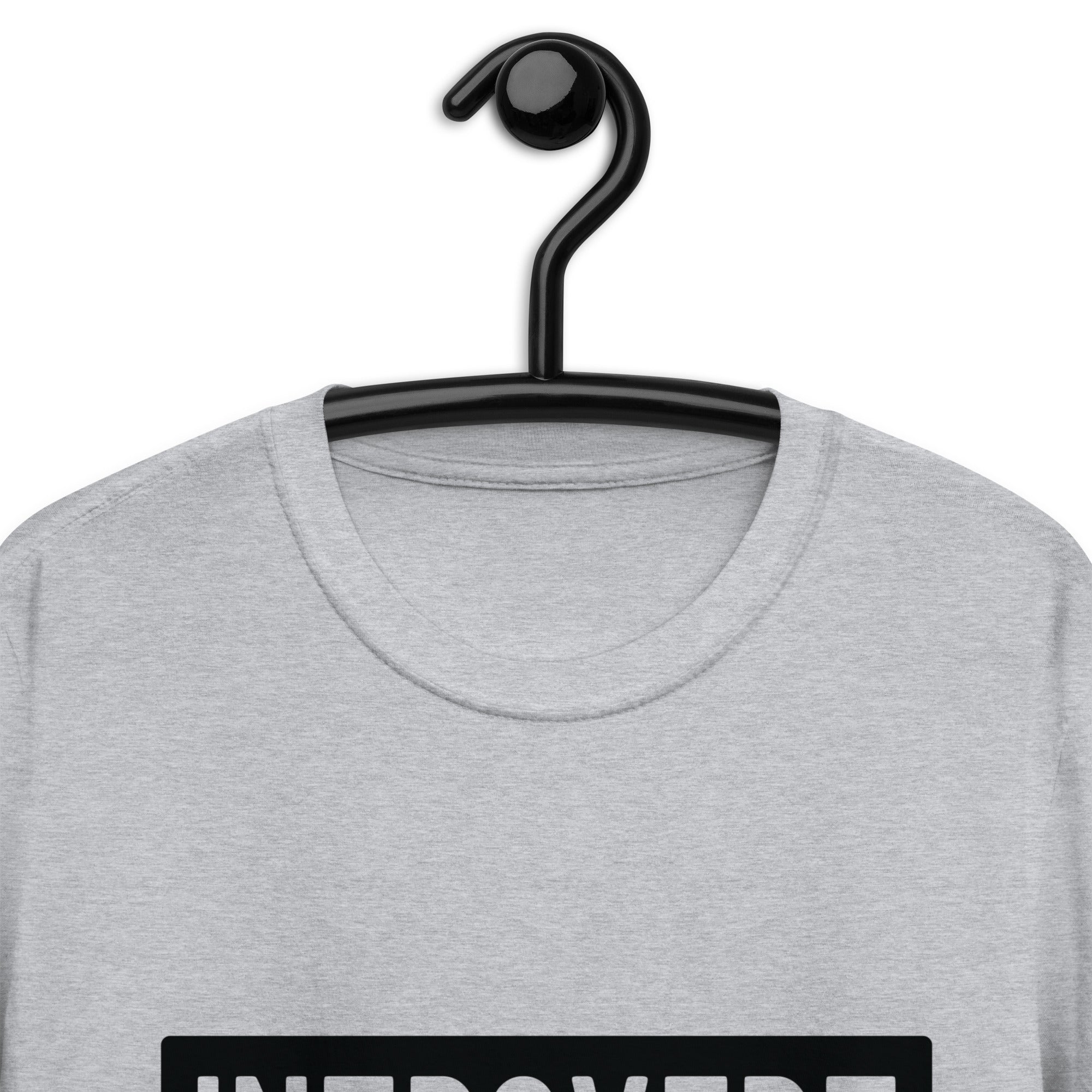 Short-Sleeve Unisex T-Shirt | Introvert but will happily discuss dogs