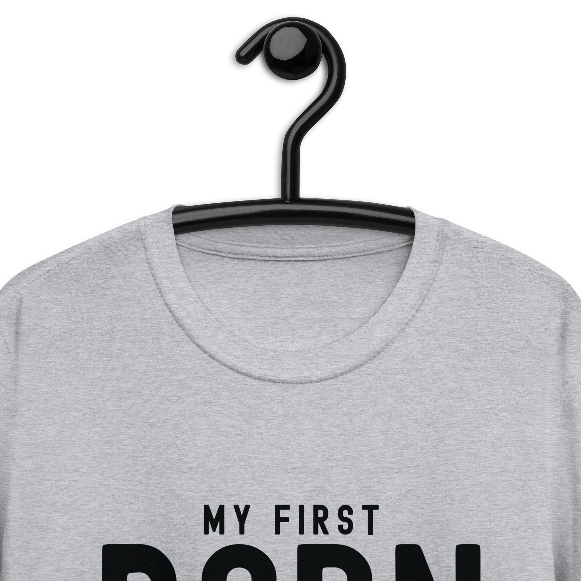 Short-Sleeve Unisex T-Shirt | My First Born (cat)