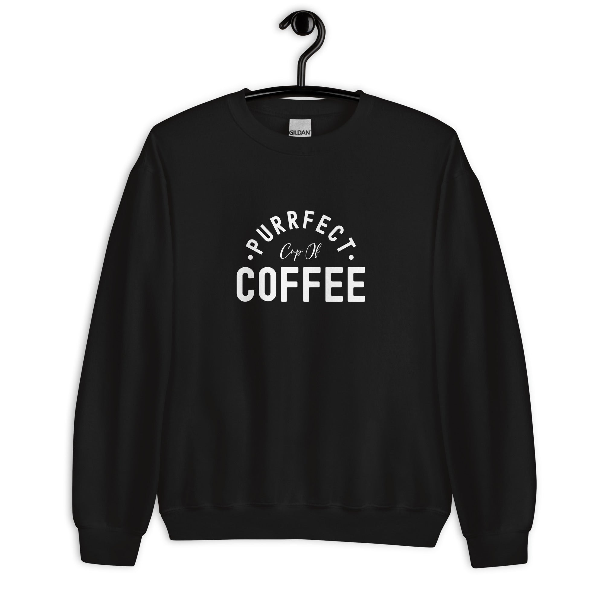 Unisex Sweatshirt | Purrfect cup of coffee