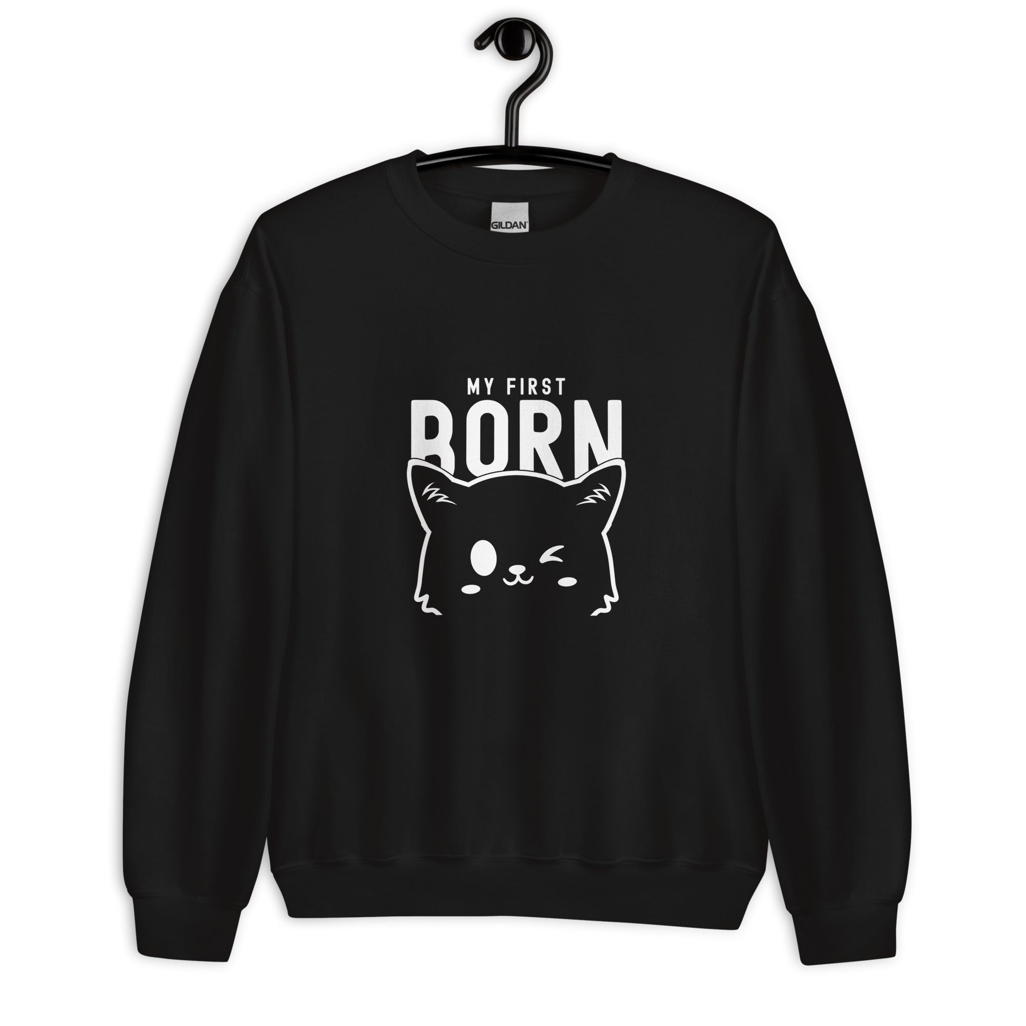 Unisex Sweatshirt | My First Born Cat