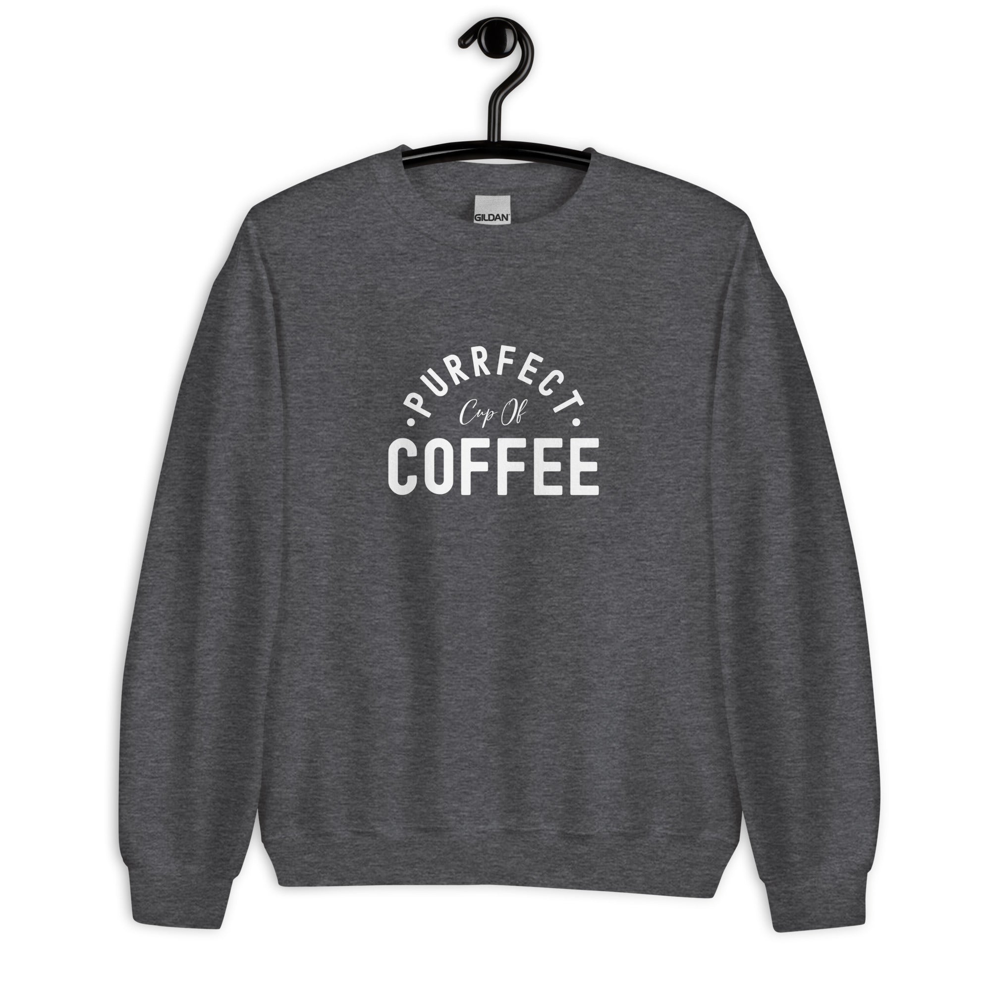 Unisex Sweatshirt | Purrfect cup of coffee