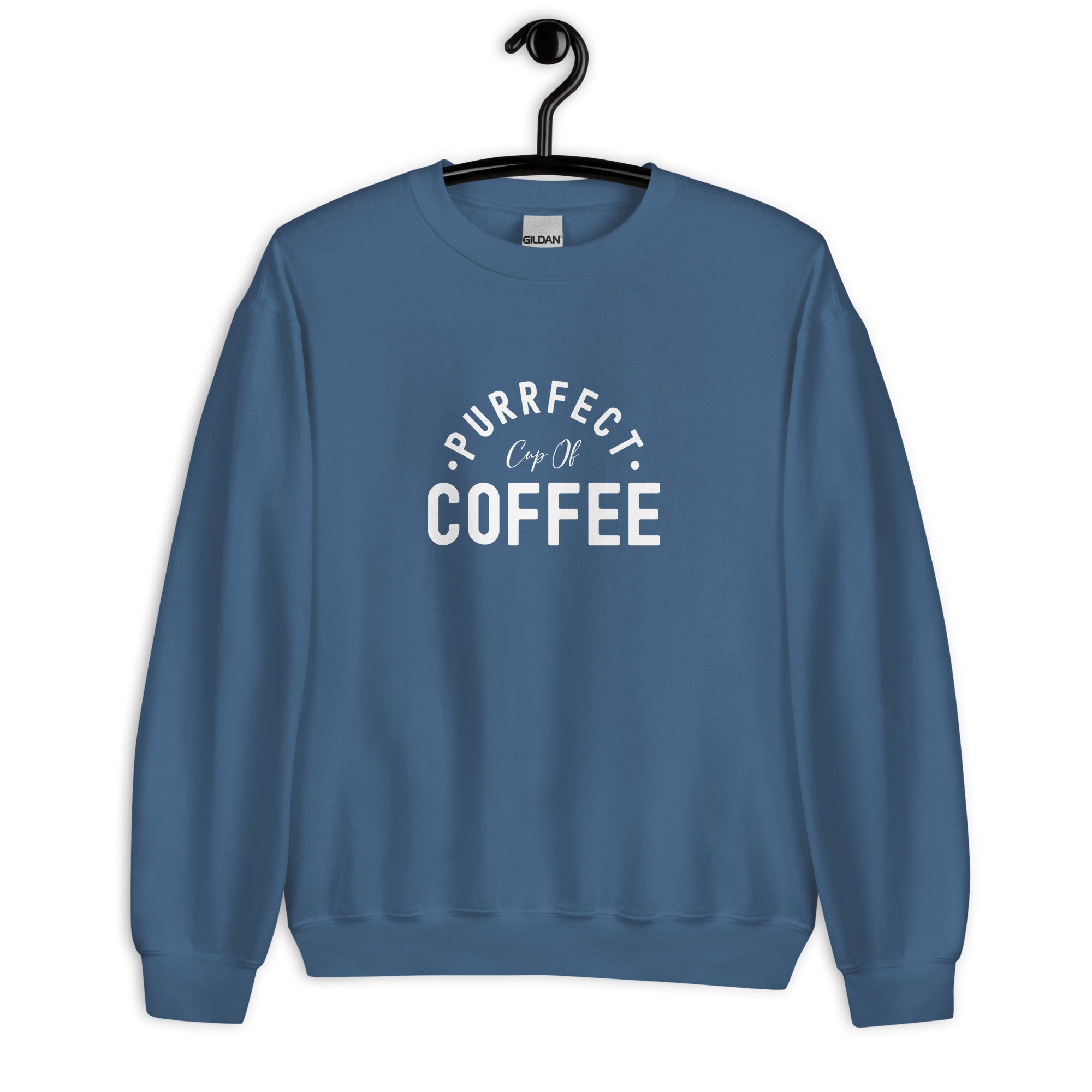 Unisex Sweatshirt | Purrfect cup of coffee