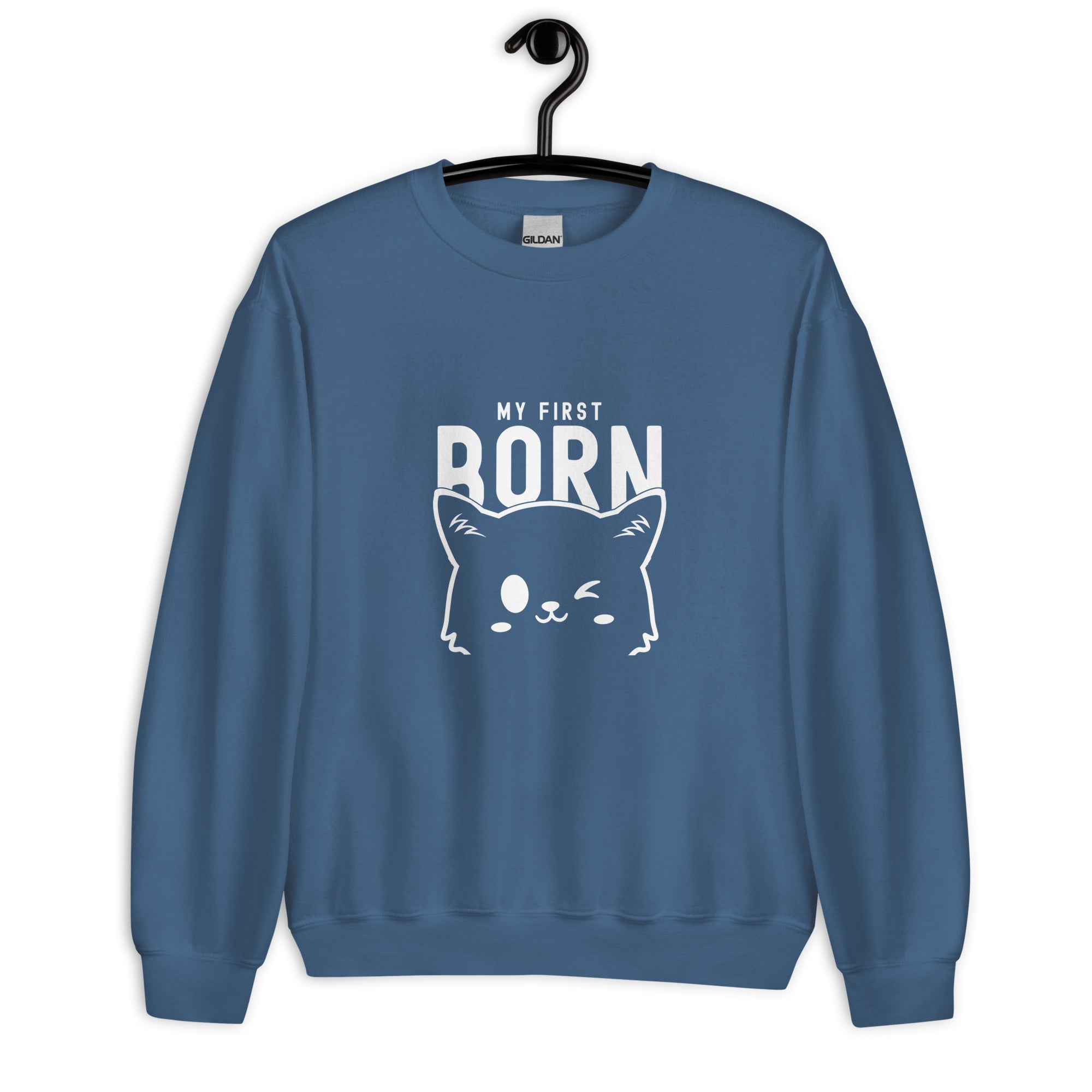 Unisex Sweatshirt | My First Born Cat