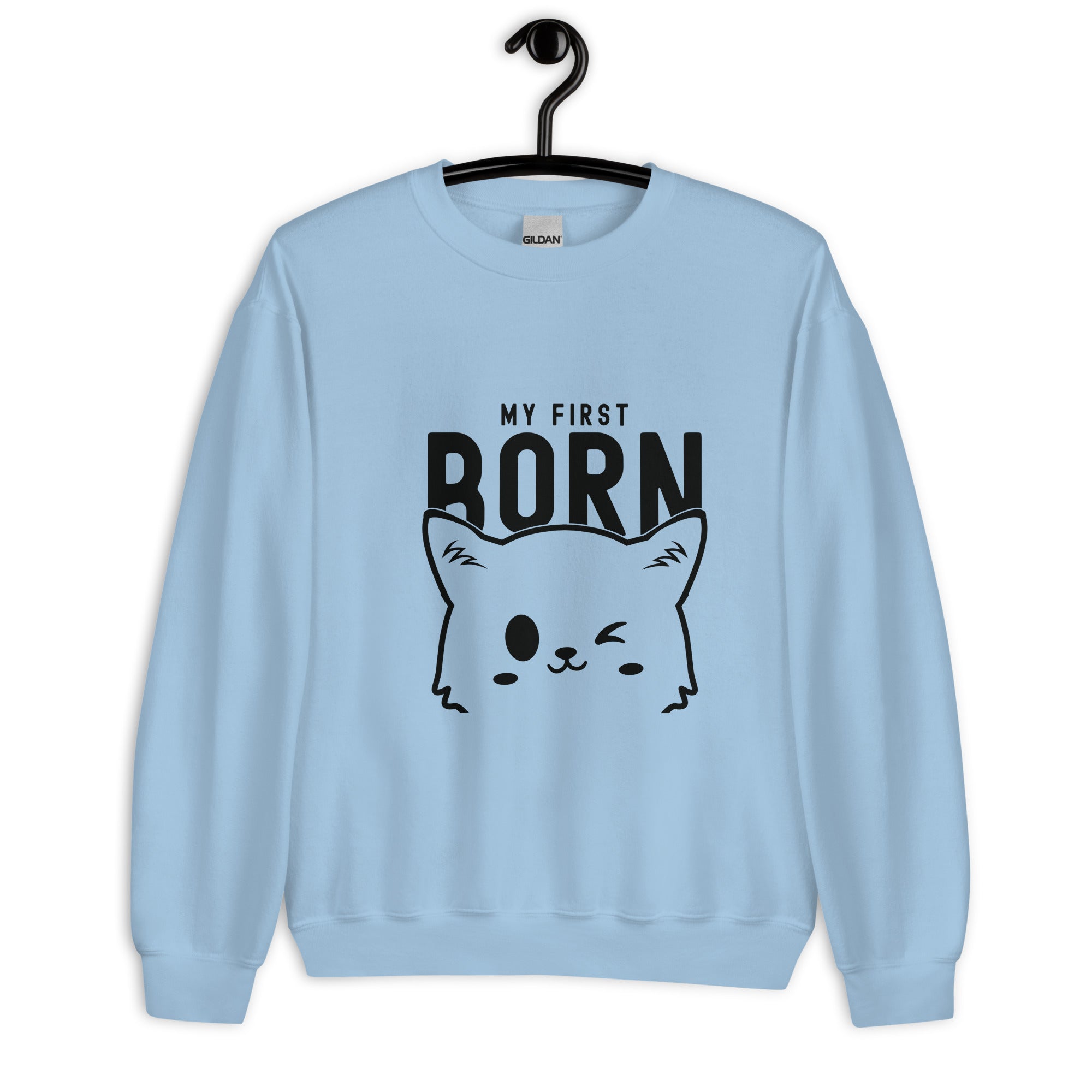 Unisex Sweatshirt | My First Born Cat