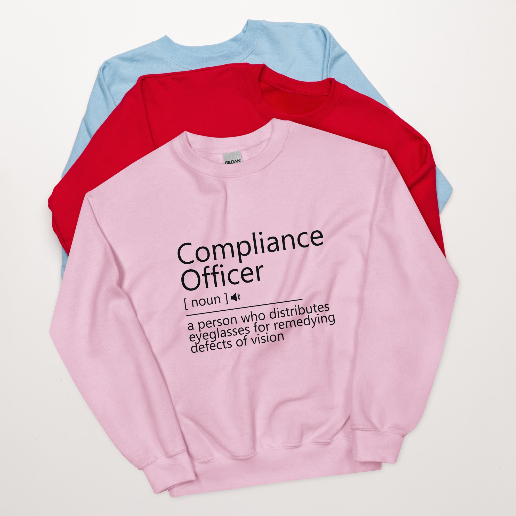 Unisex Sweatshirt | Compliance Officer