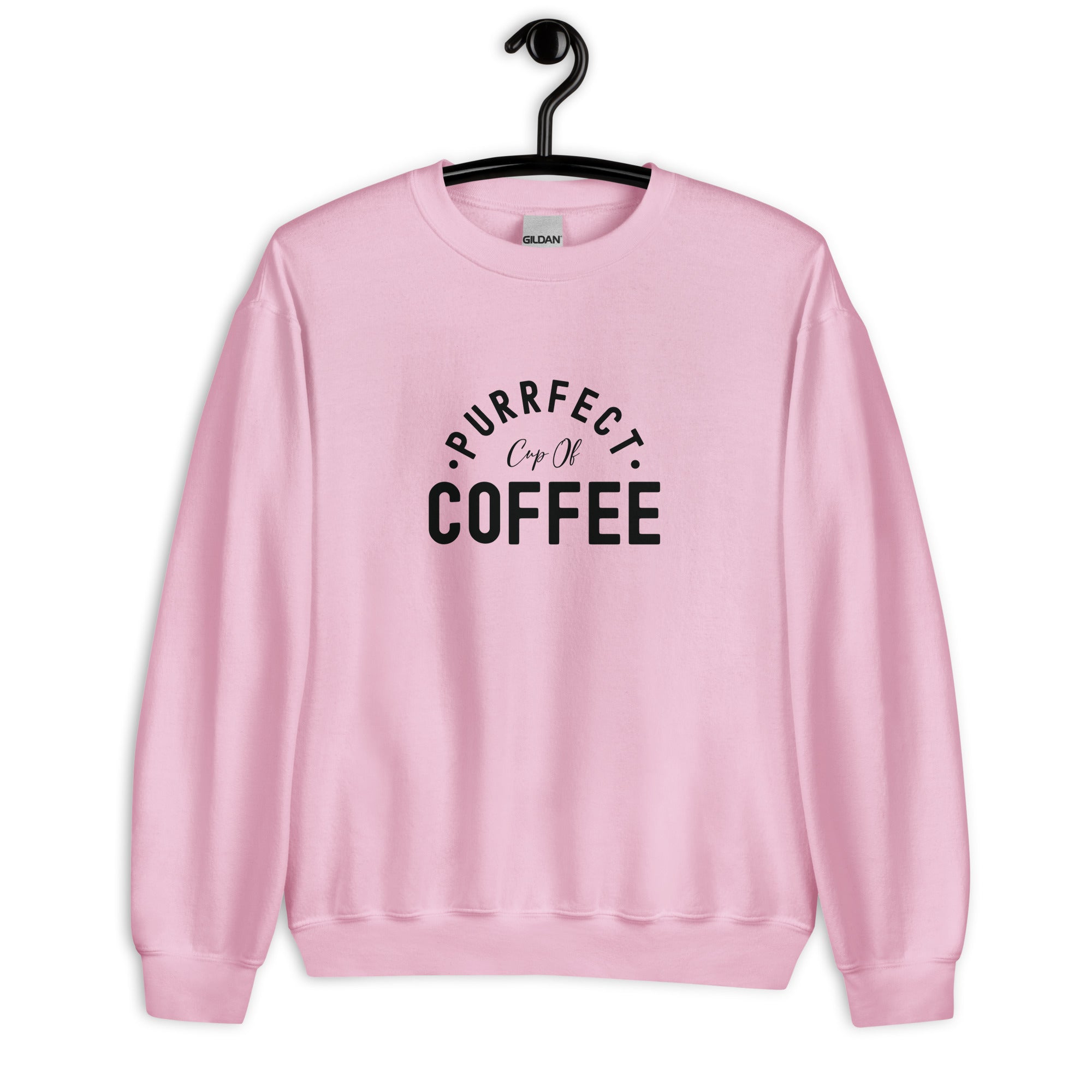 Unisex Sweatshirt | Purrfect cup of coffee