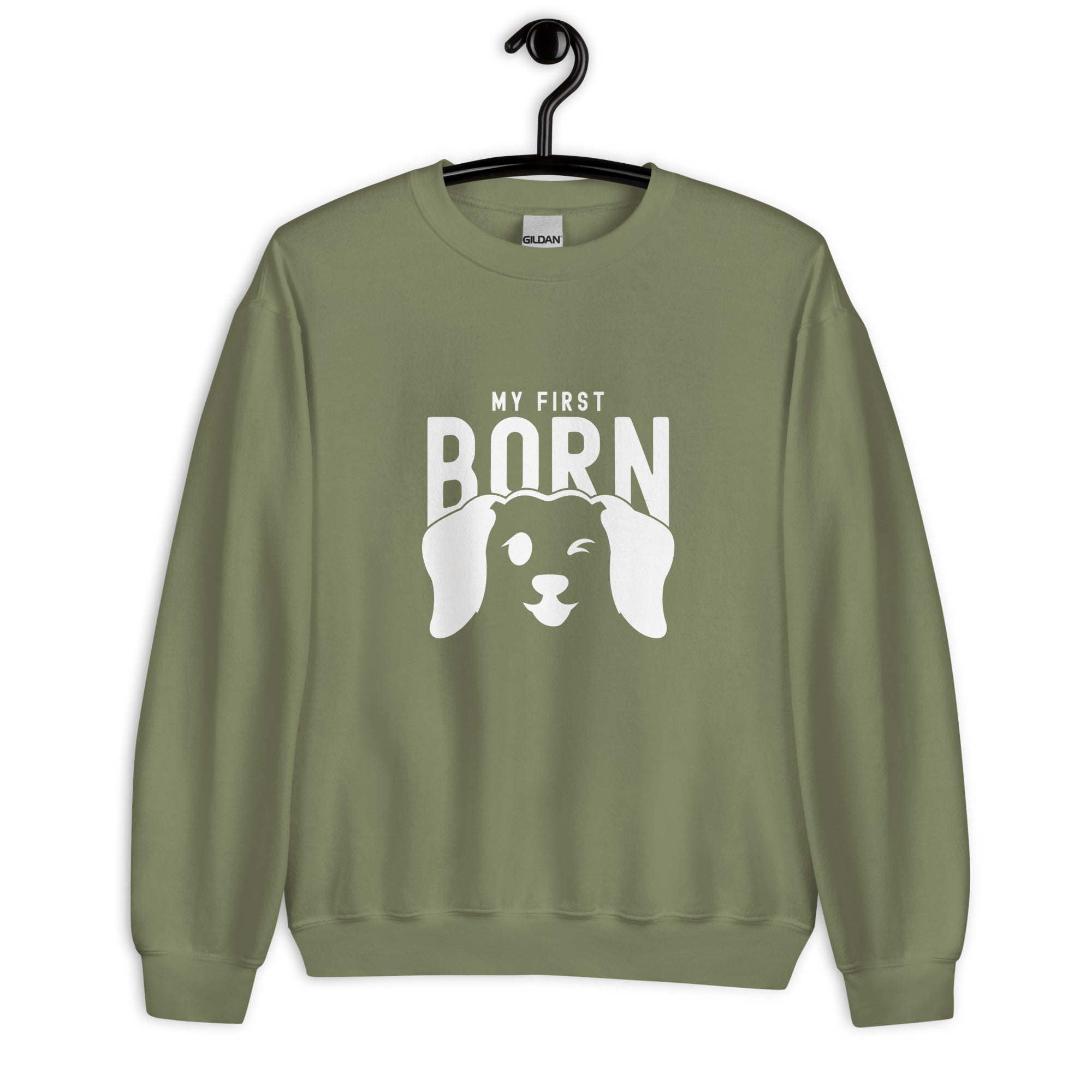Unisex Sweatshirt | My First Born Dog
