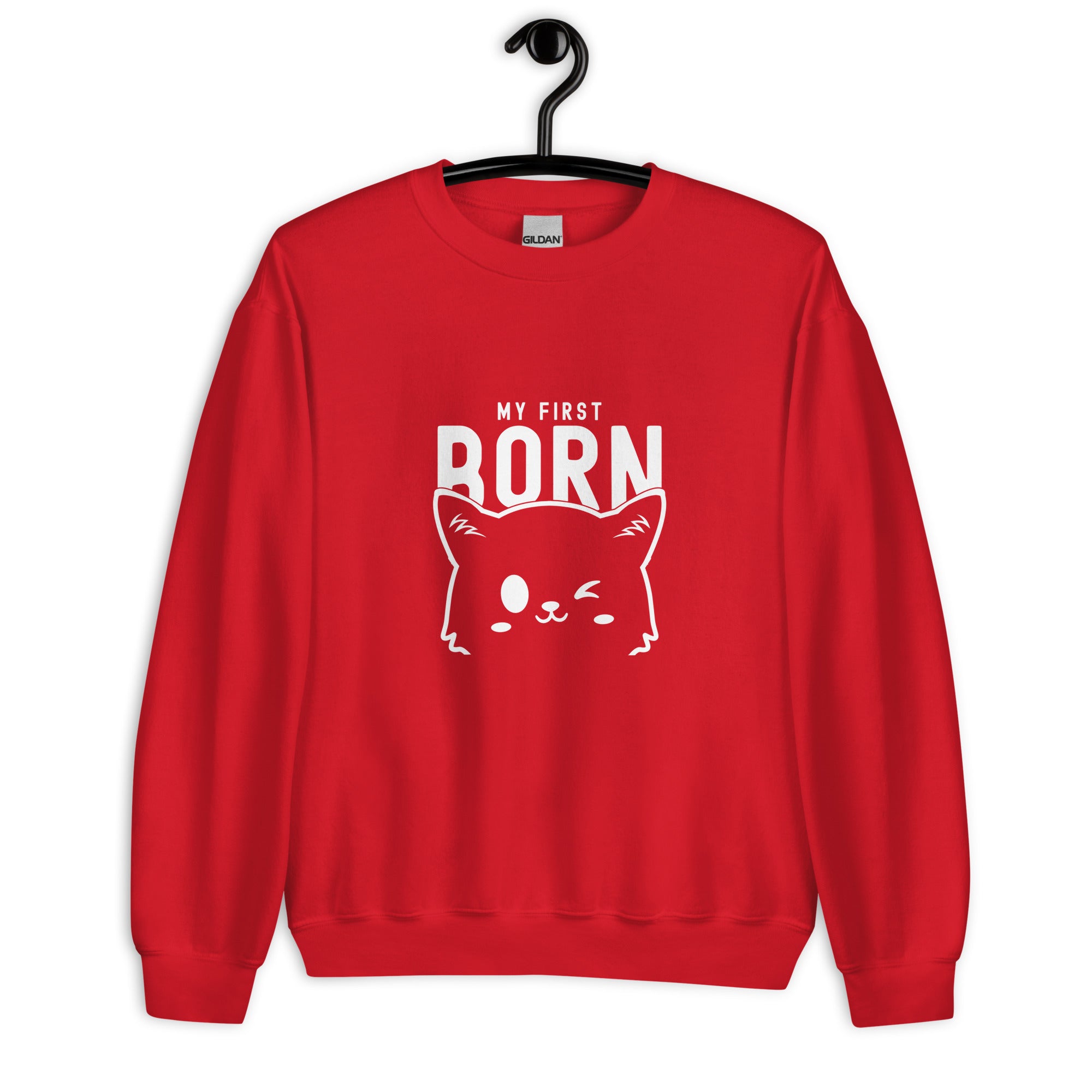 Unisex Sweatshirt | My First Born Cat