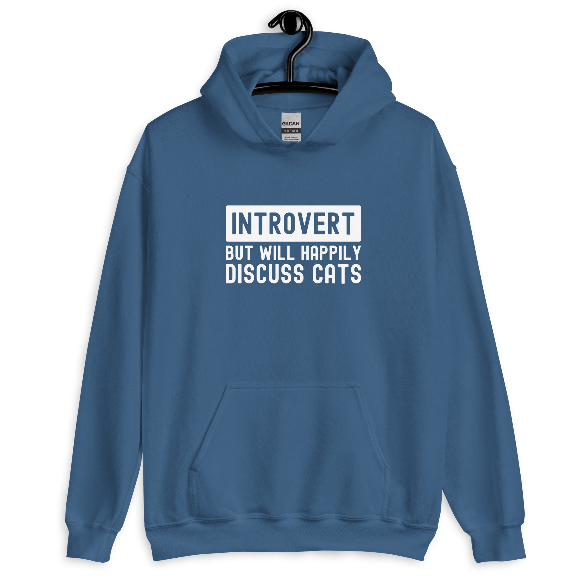 Unisex Hoodie | Introvert but will happily discuss dogs